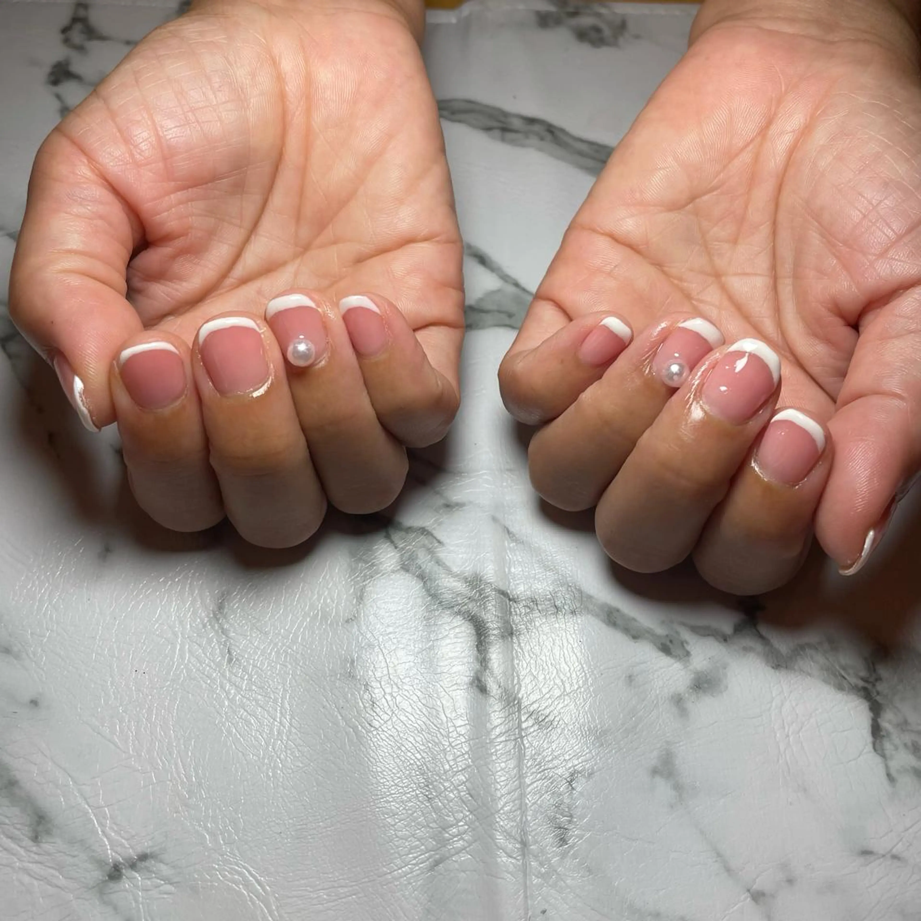 ネイル フレンチネイル Momo nailsalonのネイルデザイン