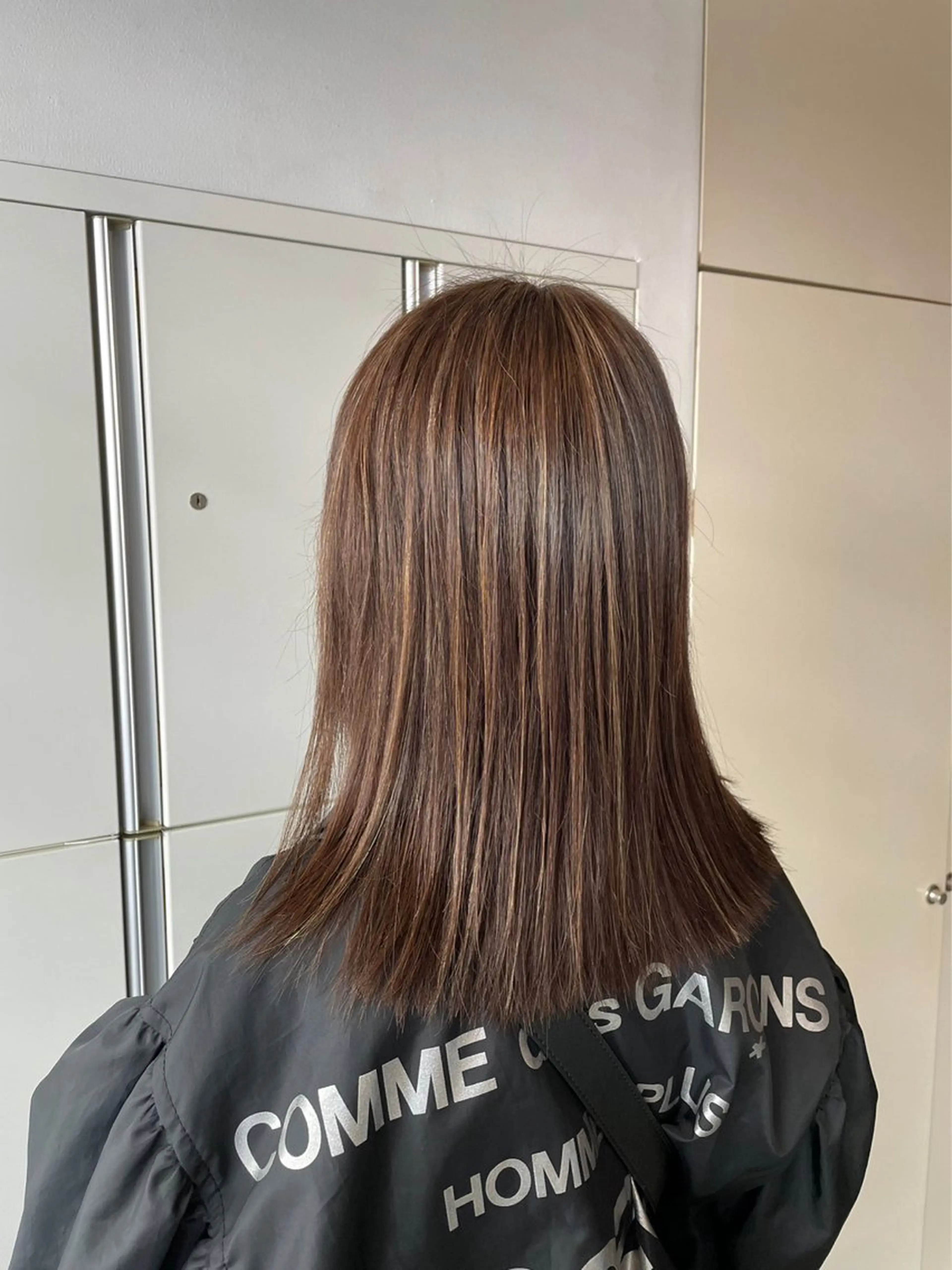 ミディアム die schere Lob所属・カットモデル 木内優作のヘアスタイル