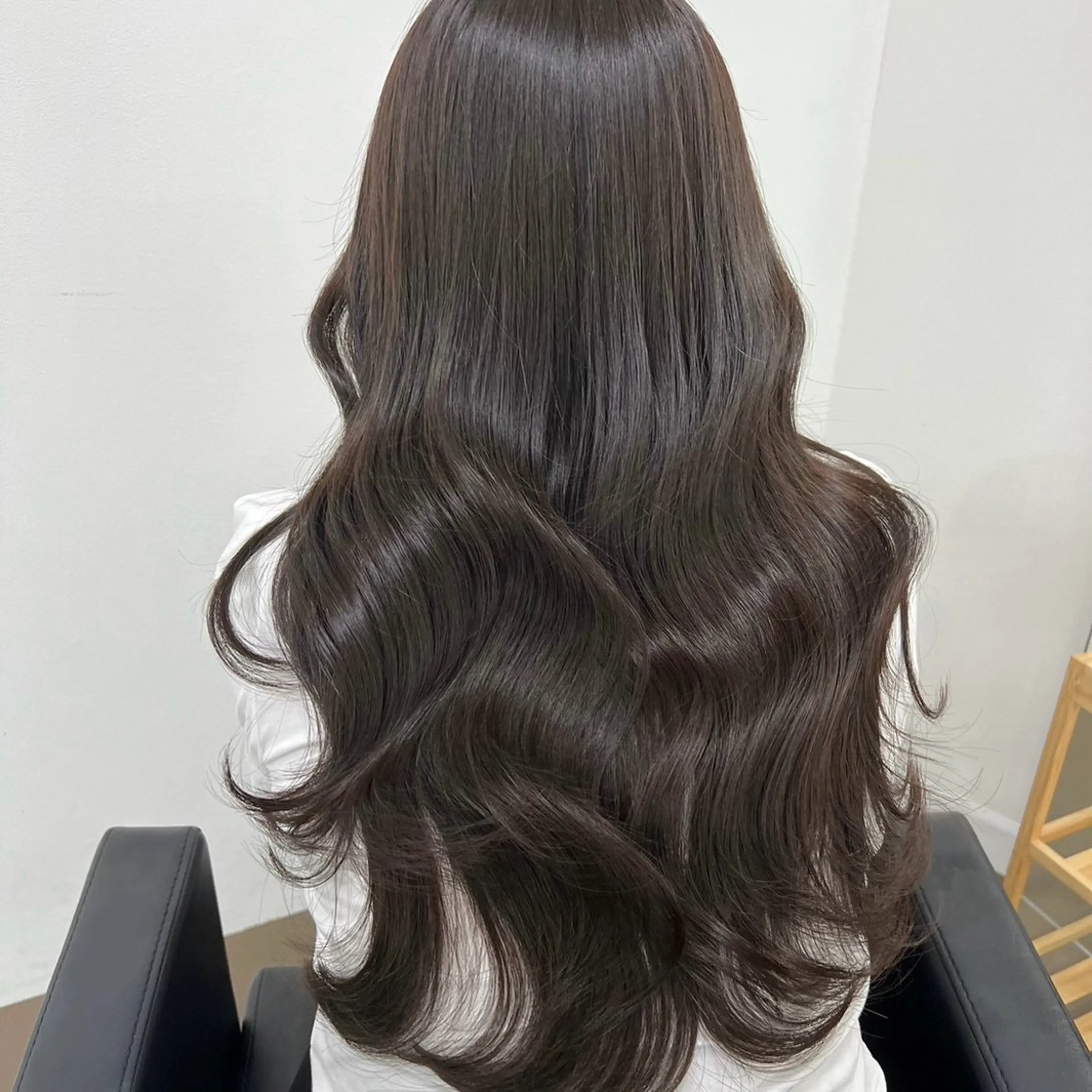 ロング 韓国風ヘア ヘアカラー 涼星/心斎橋/ モデル募集中👑のヘアスタイル