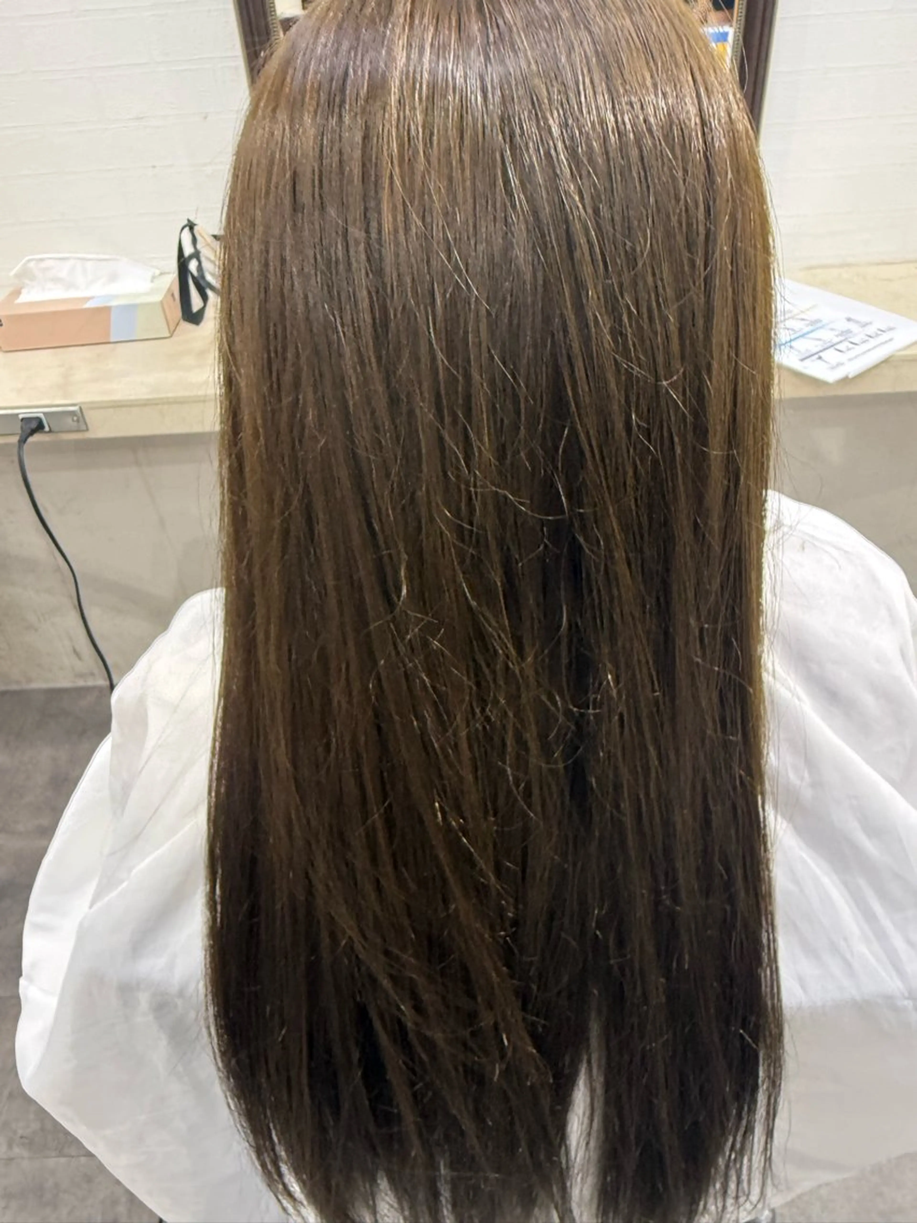カラー ベージュカラー オリーブベージュ 🧸U-topia 🧸佐野ななみ🧸のヘアスタイル