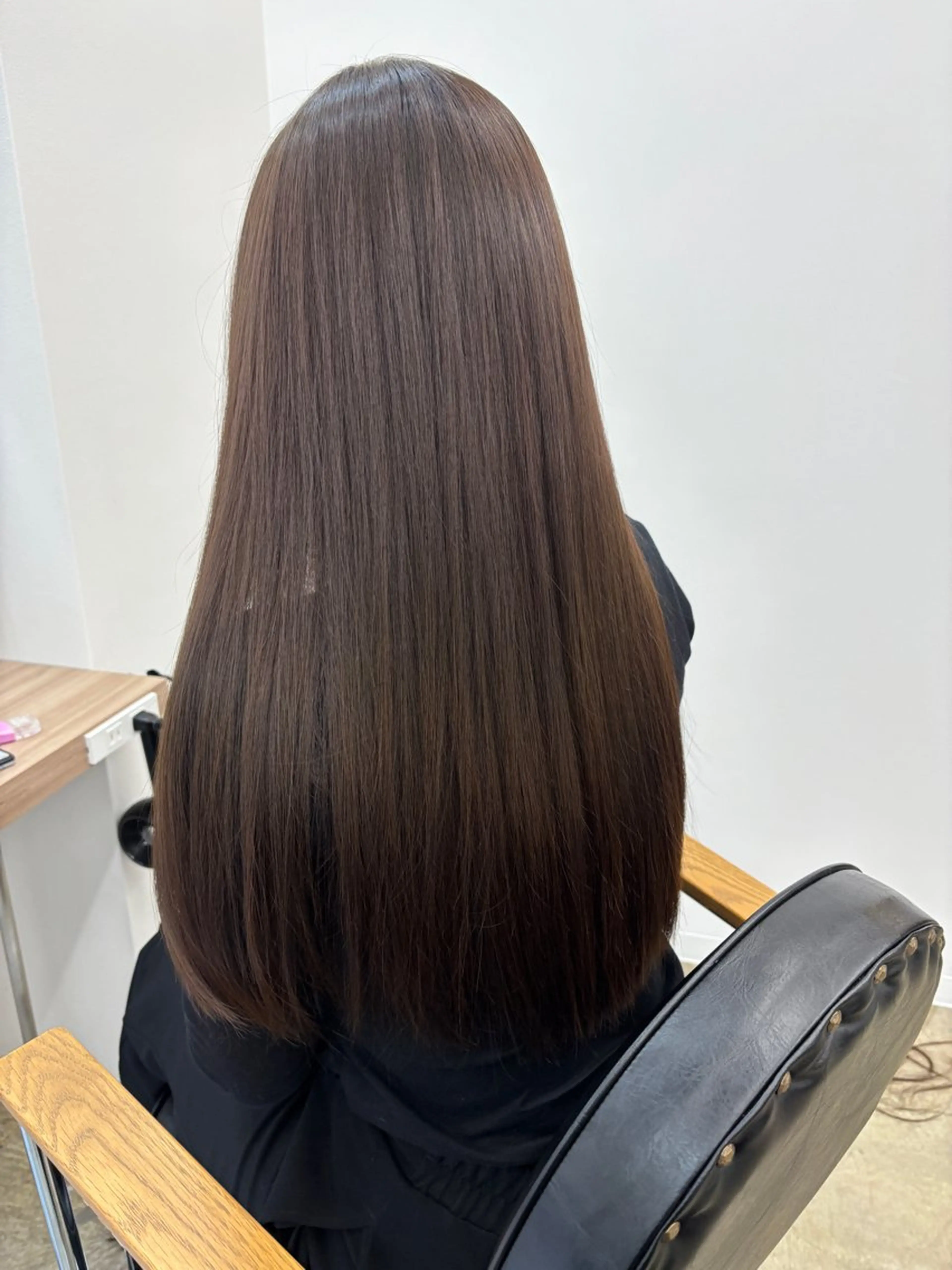 ロング アッシュ カット ヘアカラー トリートメント 髪質改善/艶髪🫧 廣野暖花のヘアスタイル