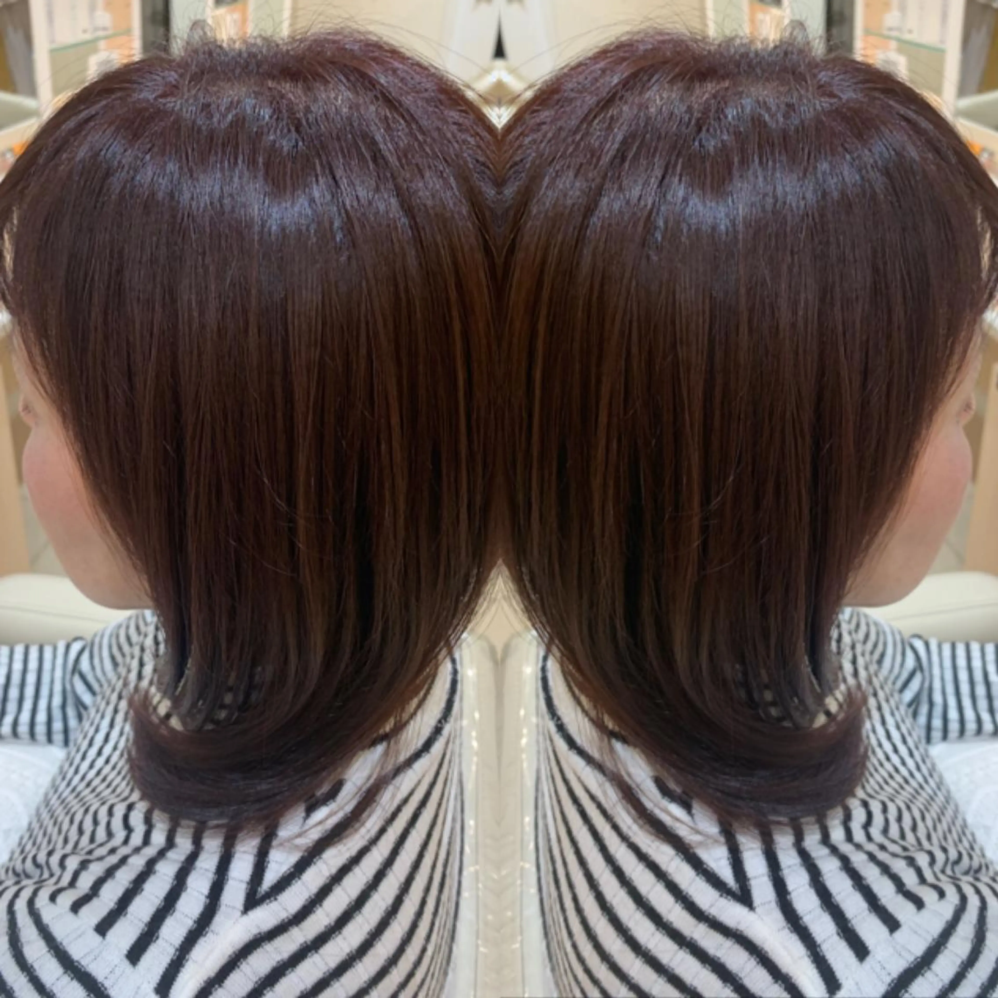 ミディアム 🩵波巻き/ツイスパ HARU💎のヘアスタイル