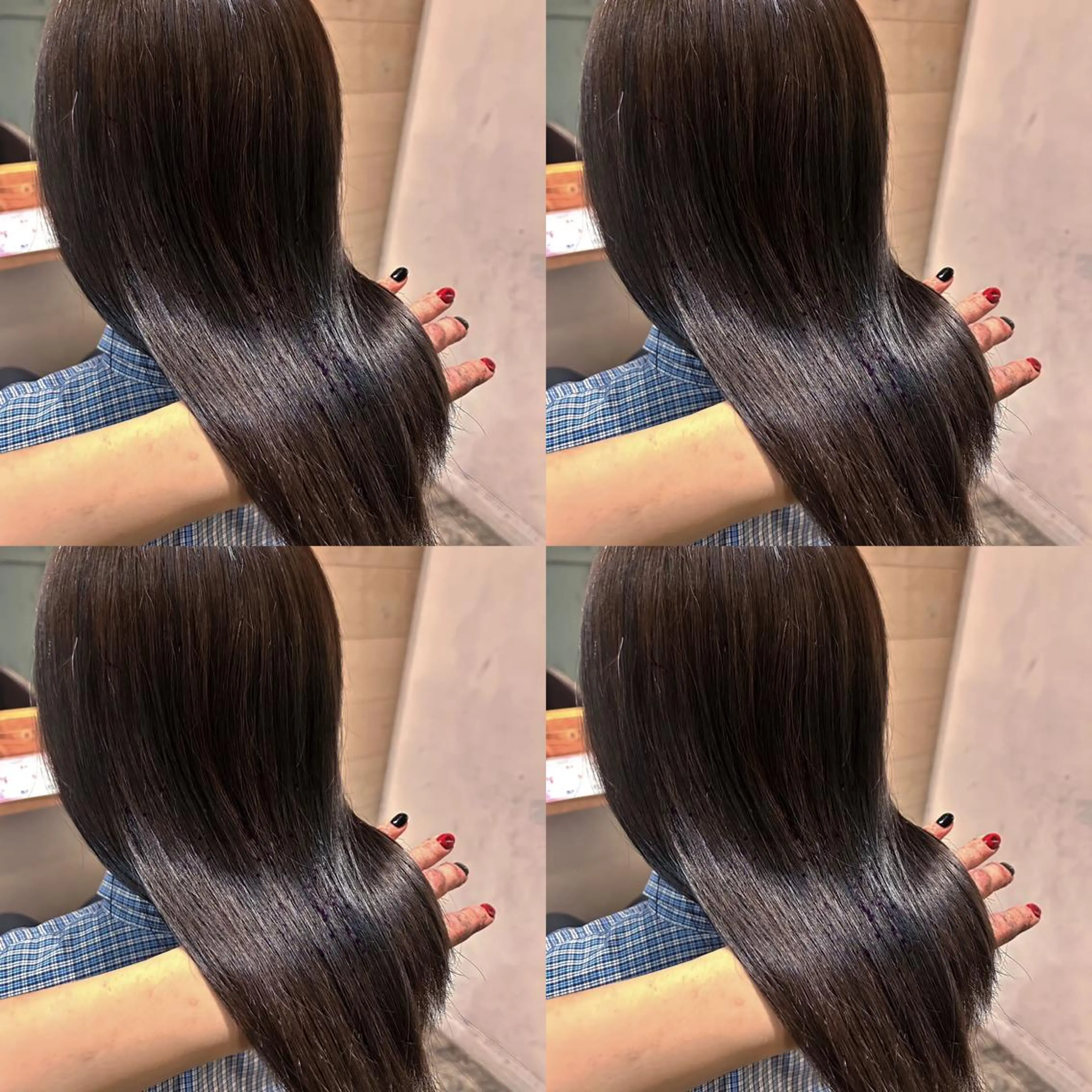 ロング カラー ダークグレー ダークグレージュ グレージュ 髪質改善 店長✨髪質改善✖️ 透明感カラー／純大のヘアスタイル