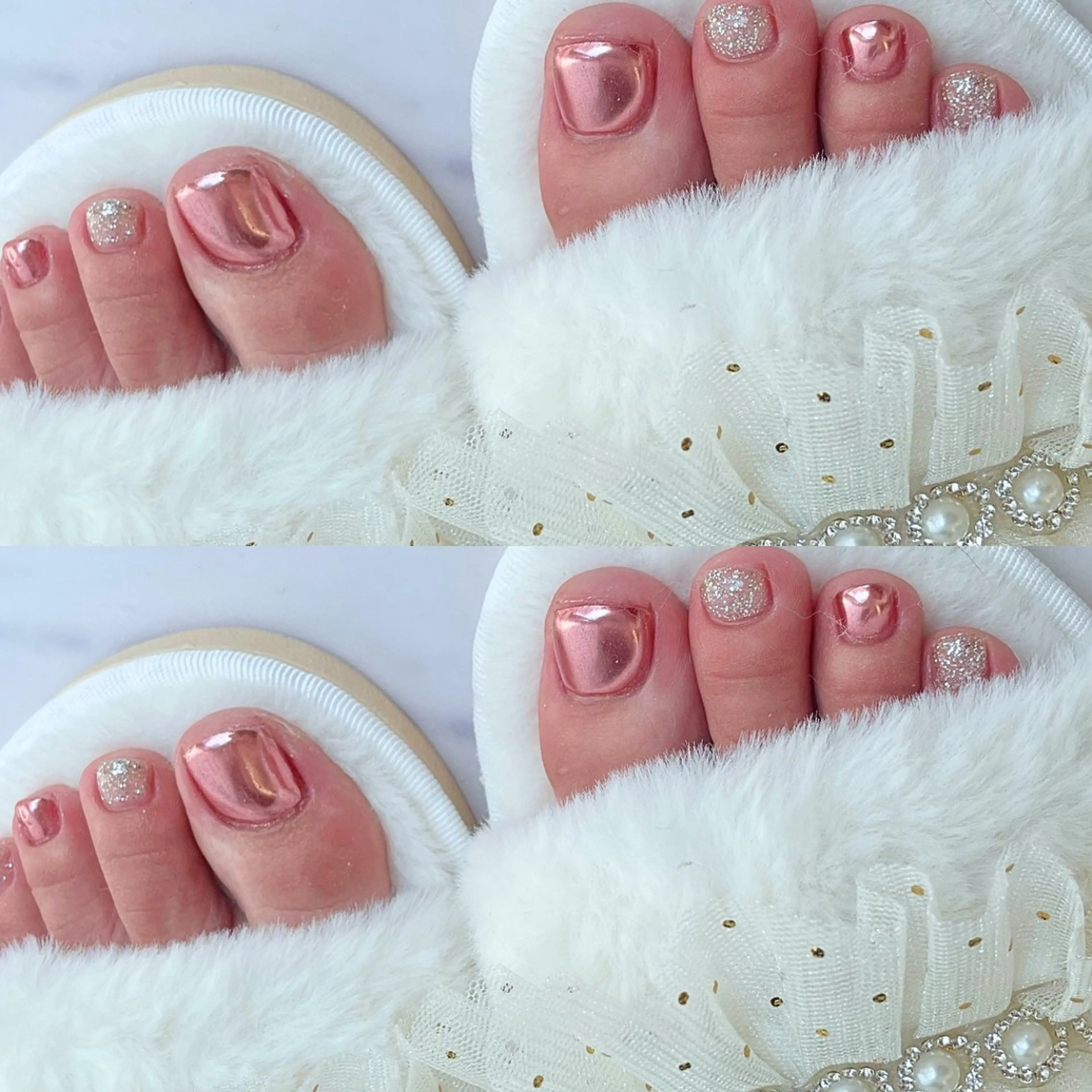 🫧フットジェルネイル🫧持ち込みデザイン🐩🫧最低金額を記載🫧デザインやお値段はメッセージにて相談必須🫧の写真