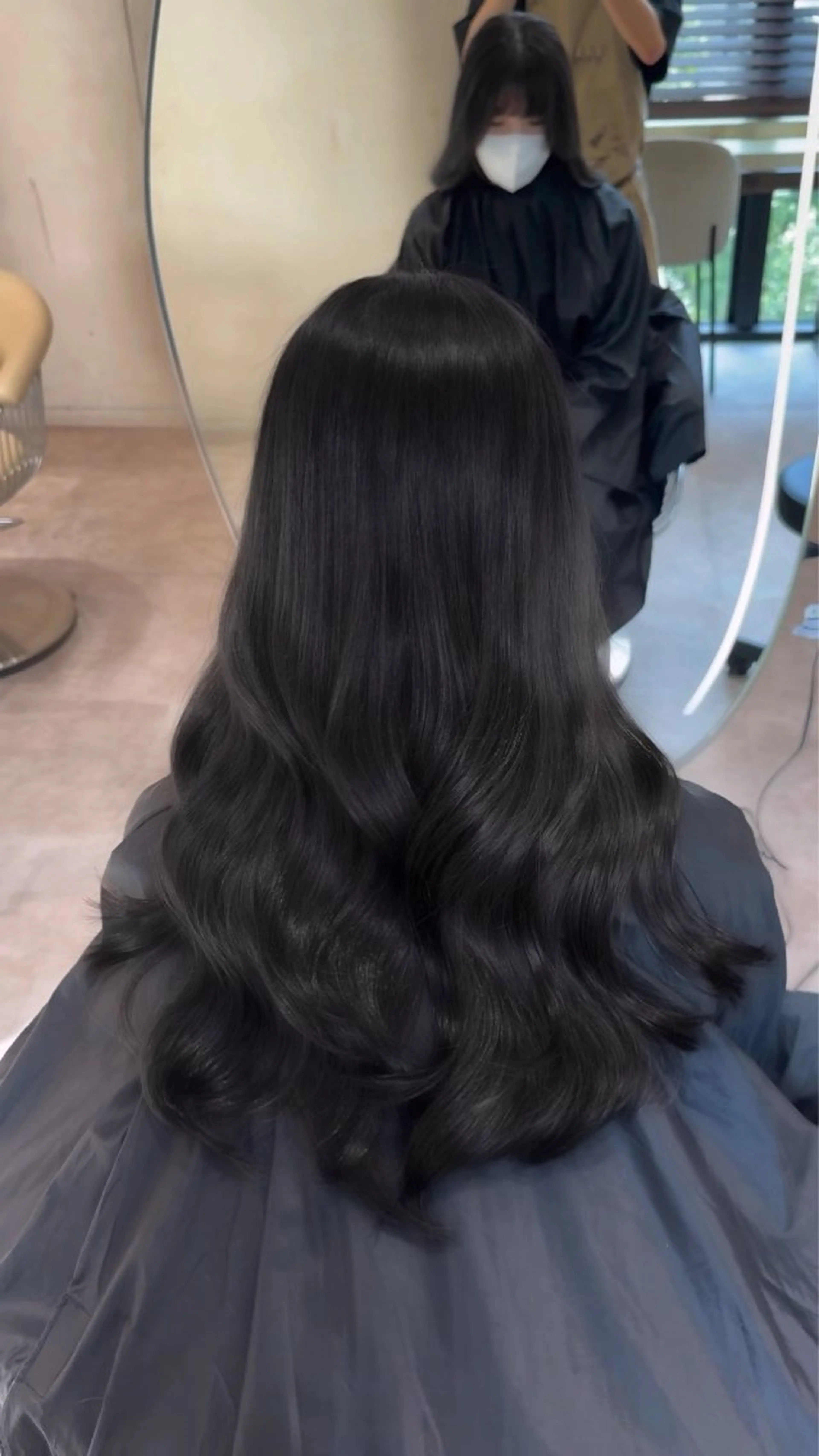 セミロング カット ヘアカラー トリートメント 韓国ヘア/館林美容室 /髪質改善/涼のヘアスタイル