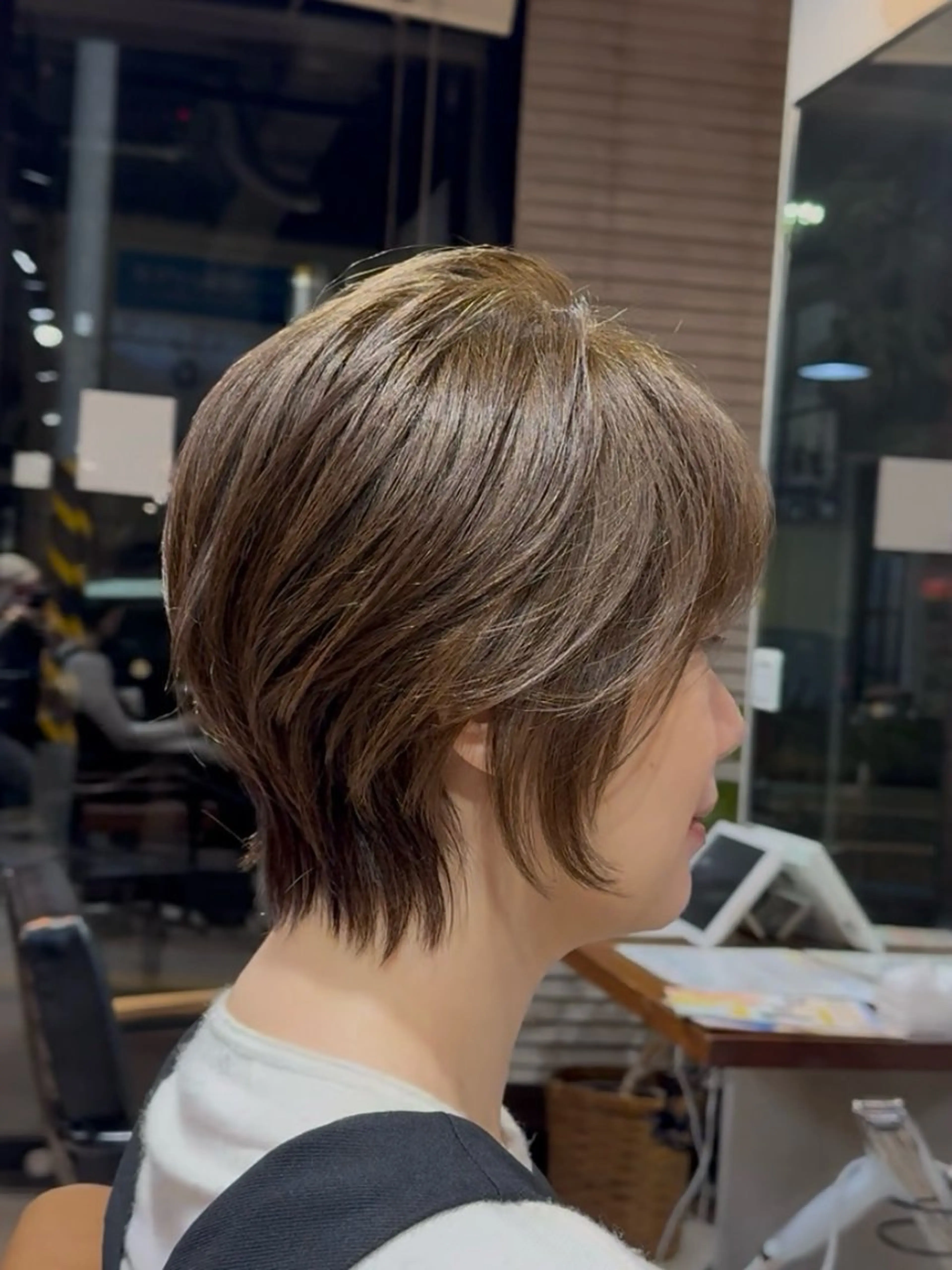 綺麗まとまる大人ショートレイヤー✂️➕ミルボン2ステップトリートメント🫧🫧の写真