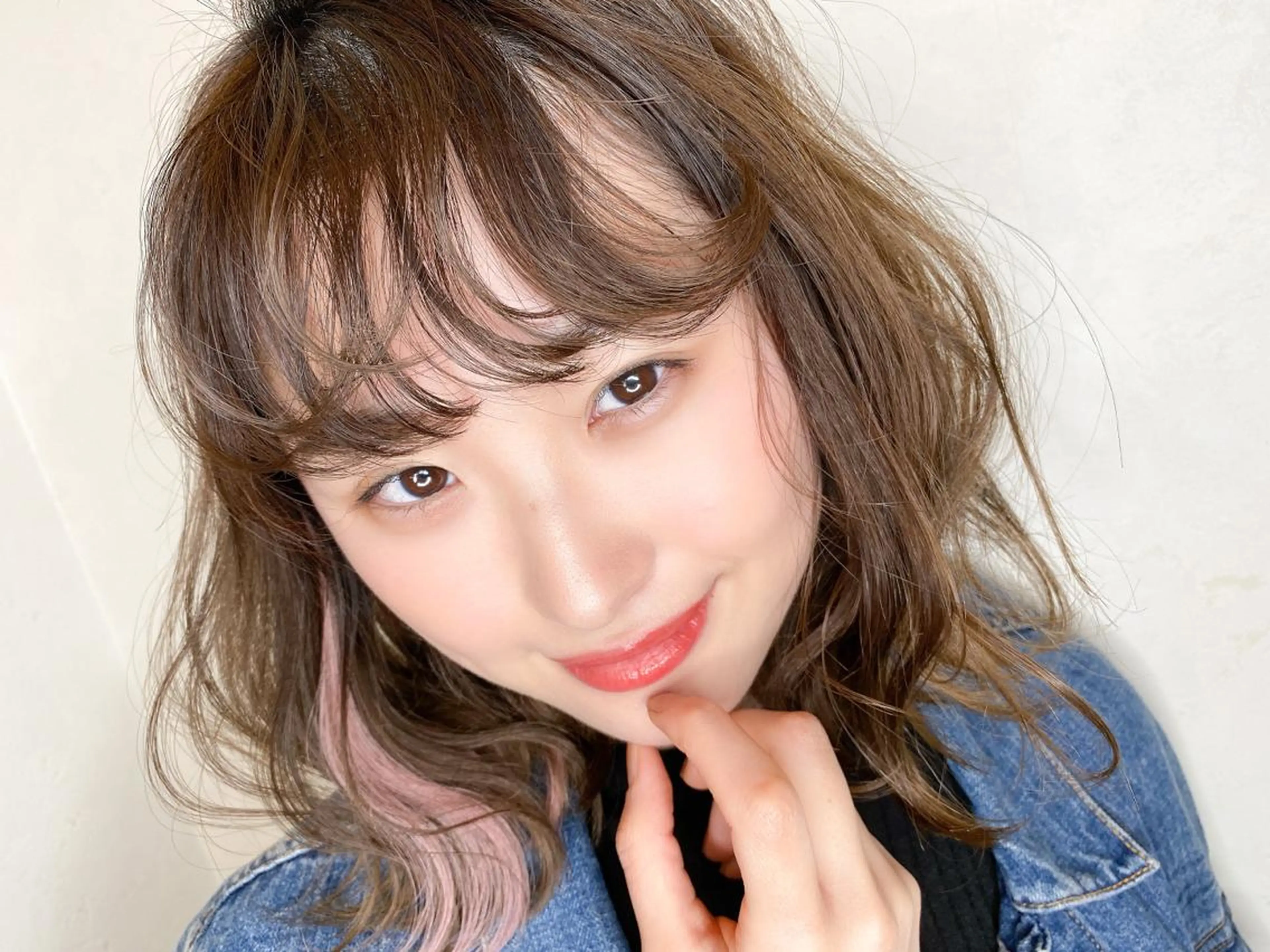 ミディアム カラー パーマ ヘアアレンジ 竹嶋 興樹のヘアスタイル