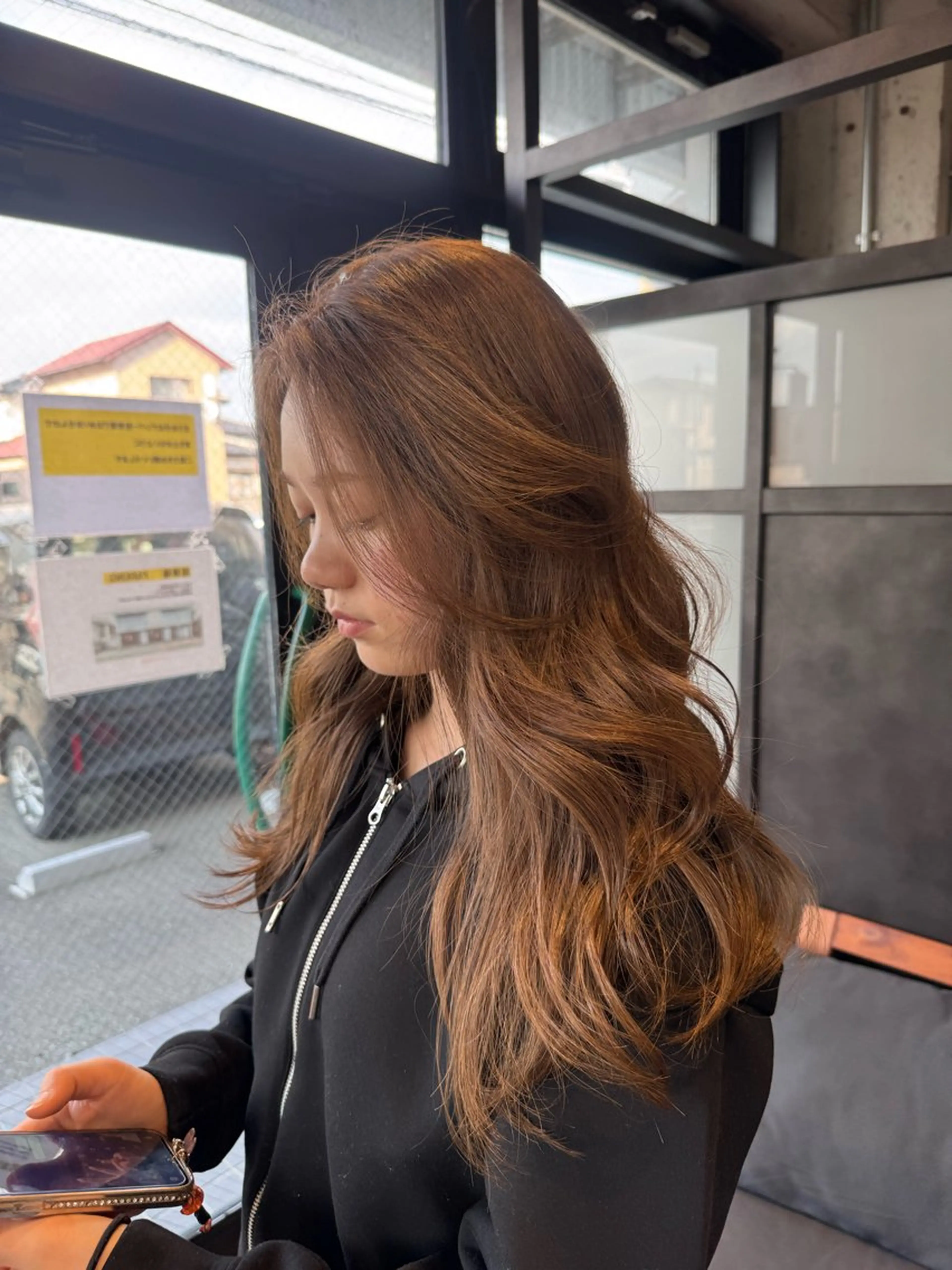 ロング カット ヘアカラー sora/ 暖色カラー🌷のヘアスタイル