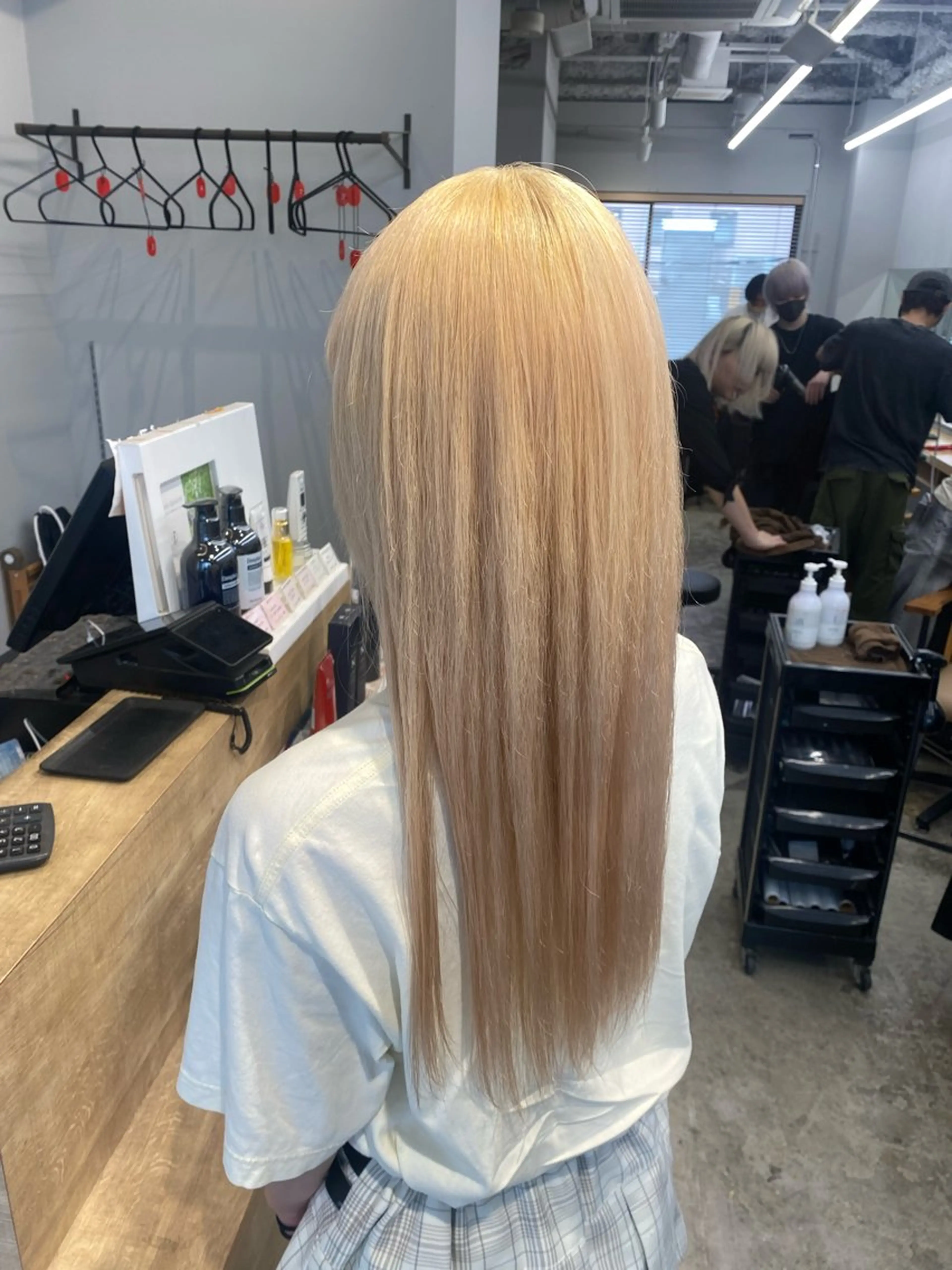 セミロング カラー 🐾Libero🐾 柏　KONOMIのヘアスタイル