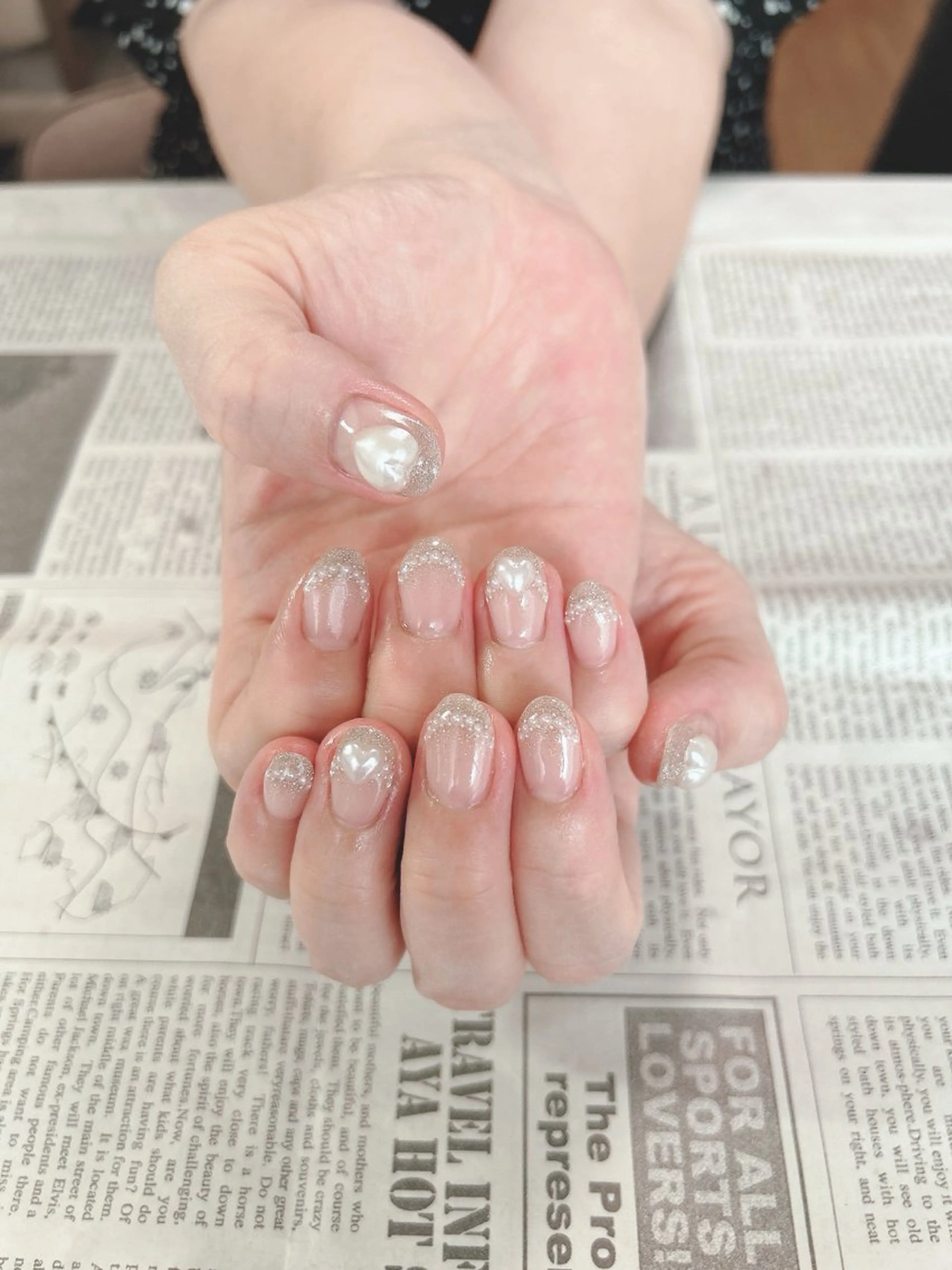 ネイル ハンドネイル ハンドケア 森山 舞のネイルデザイン