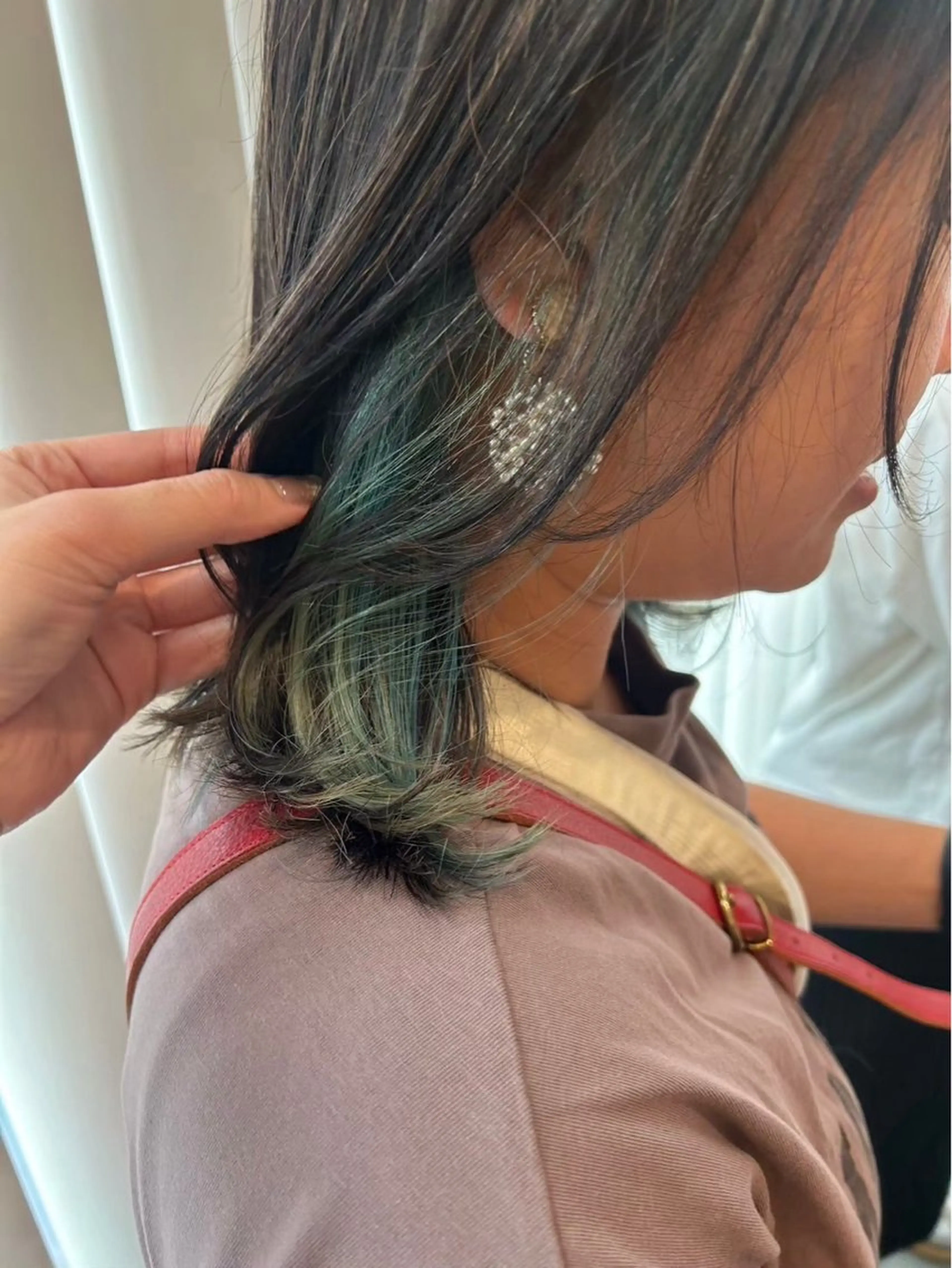 ミディアム 垢抜け/イメチェン color🦩ちあきのヘアスタイル