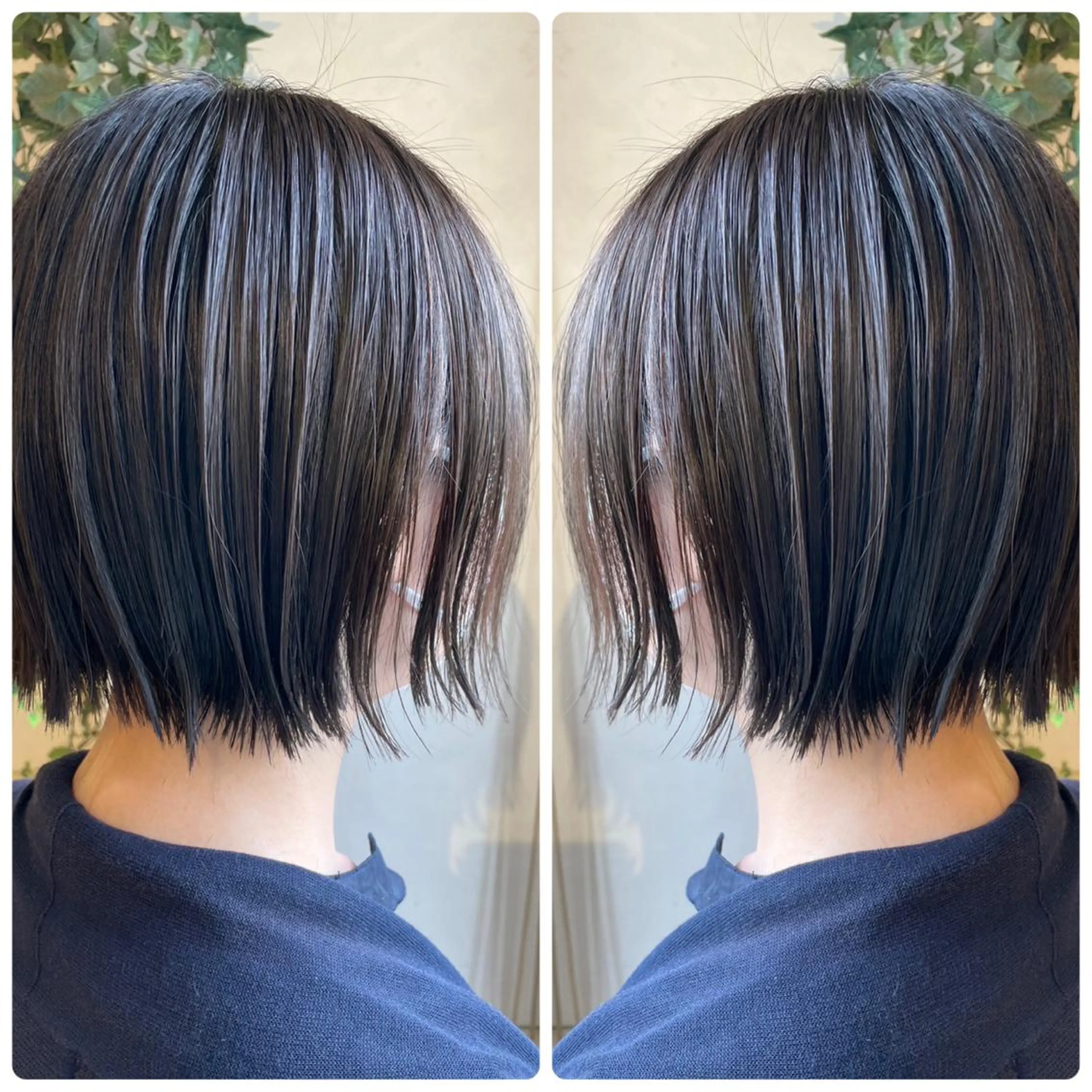 ショート カラー みうら さやかのヘアスタイル