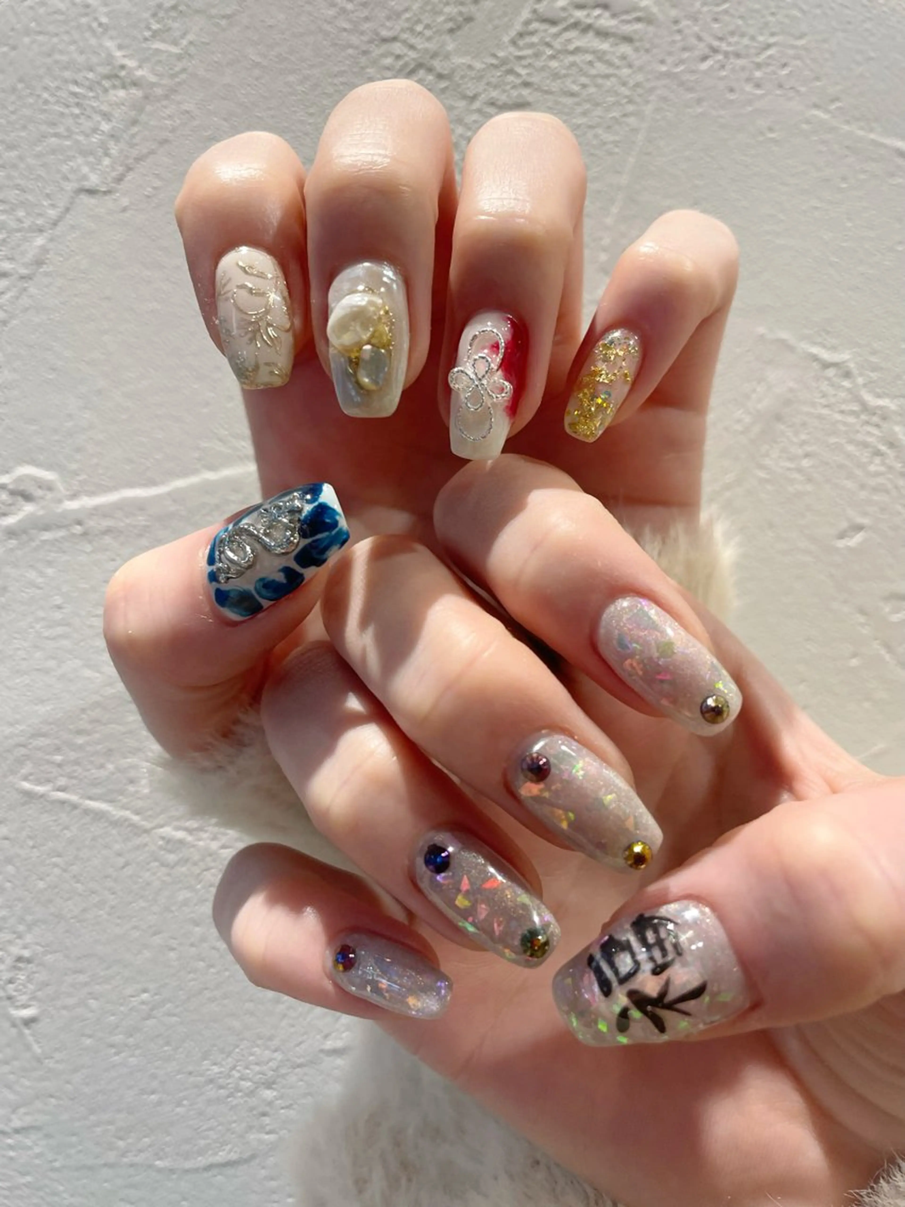 ネイル ハンドネイル 佐藤 まりえのネイルデザイン