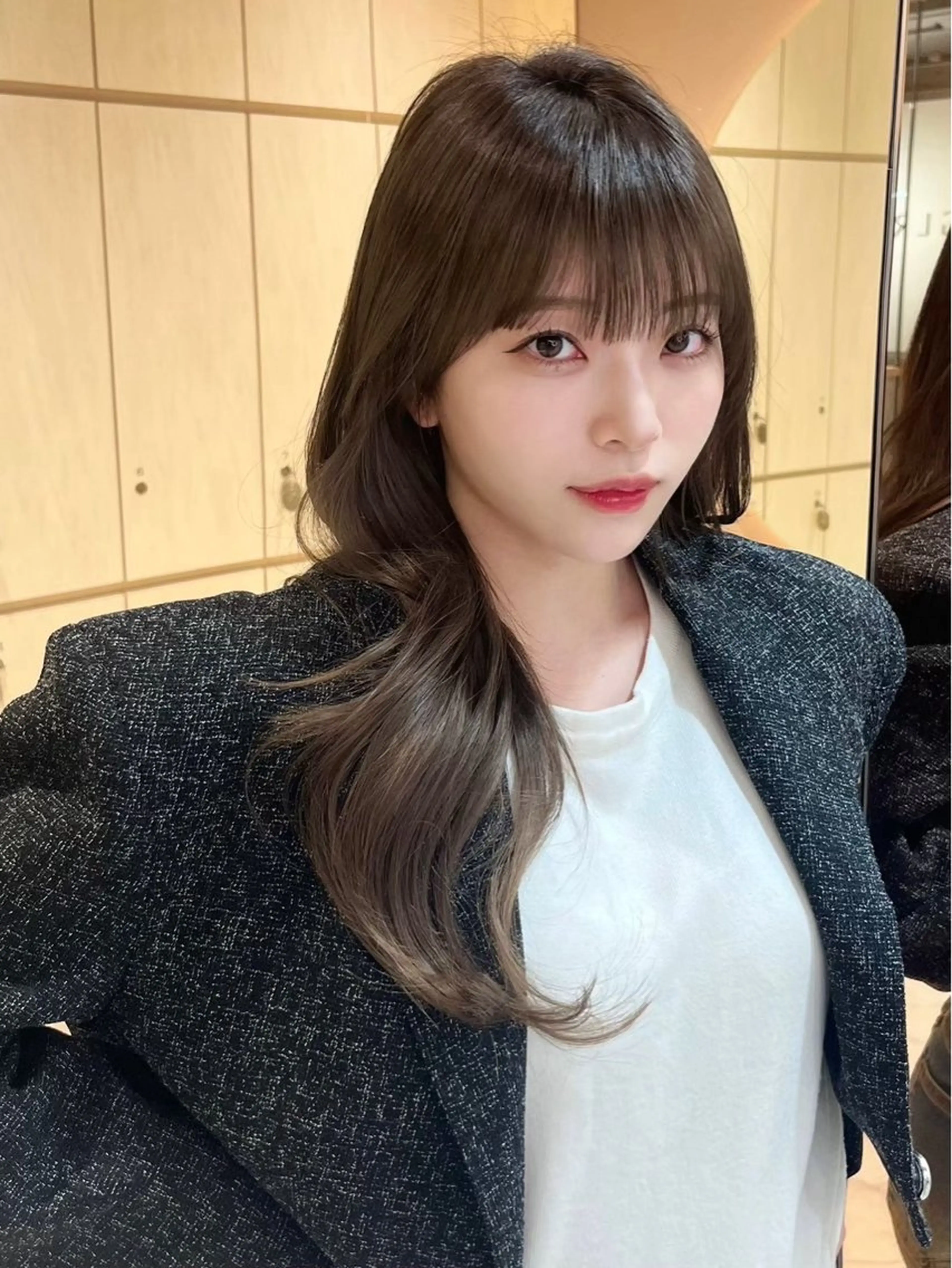 ロング ヘアアレンジ 美髪縮毛矯正/ 透明感カラー吉田光佑のヘアスタイル