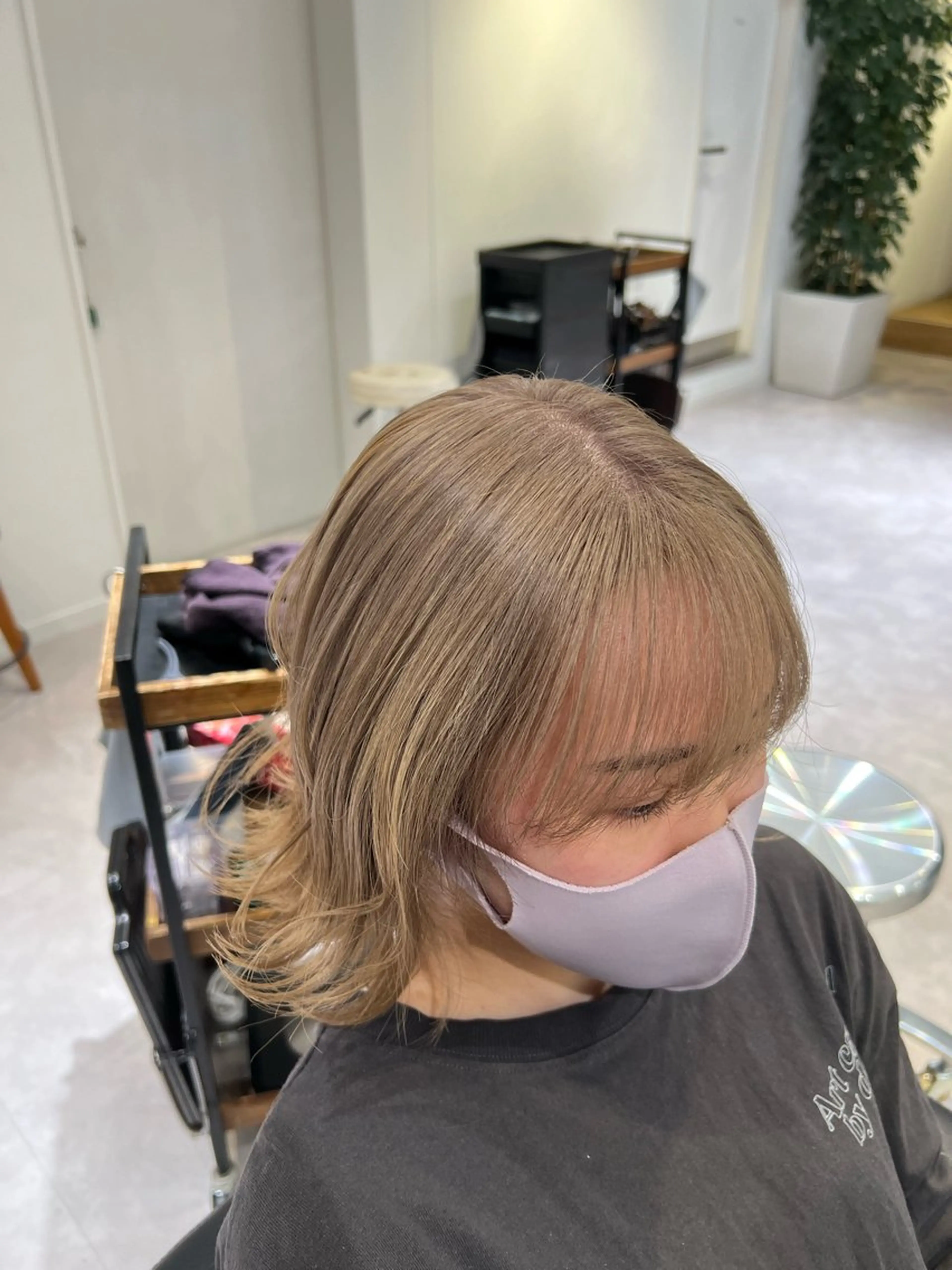 ミディアム 似合わせショート/ 無料カット/荒砂のヘアスタイル