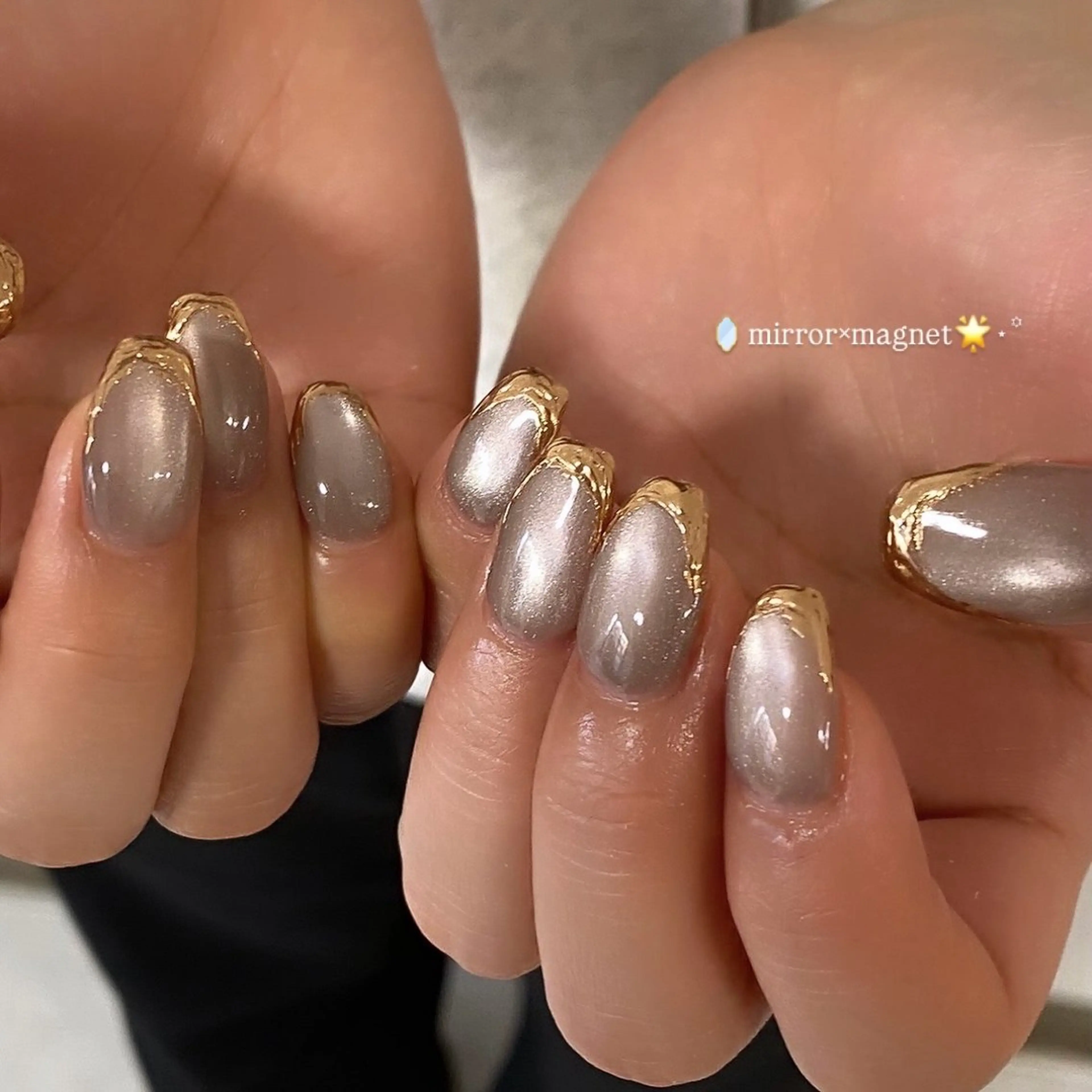 【オフ有り】王道フレンチ🦢orガラスフレンチ💎orミラーフレンチ🪞の写真