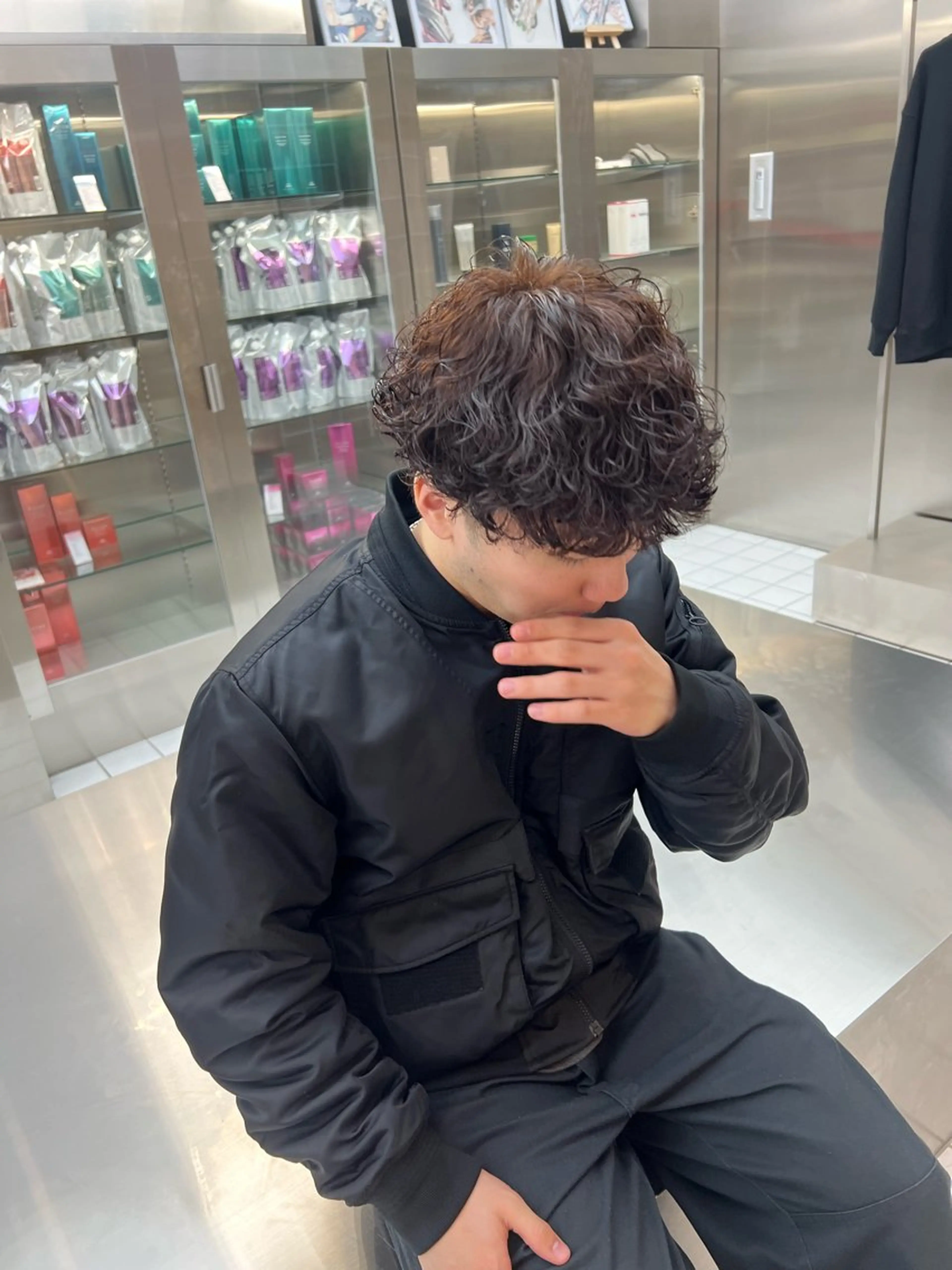 パーマ メンズ fifth PARK所属・fifth PARK HIN★T★のヘアスタイル