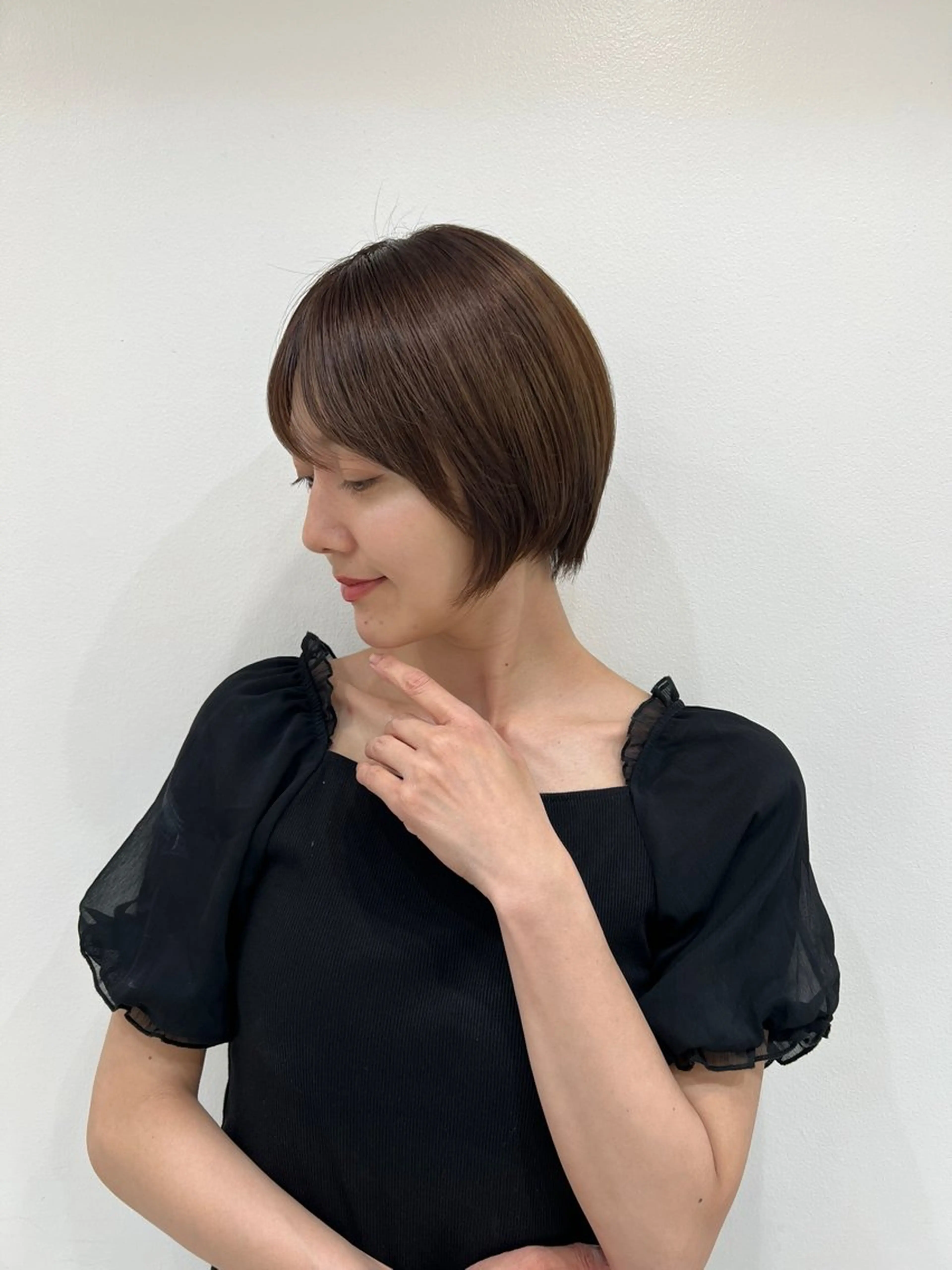 ショート カット 縮毛矯正 トリートメント 新井　翼/銀座 メンズお任せくださいのヘアスタイル