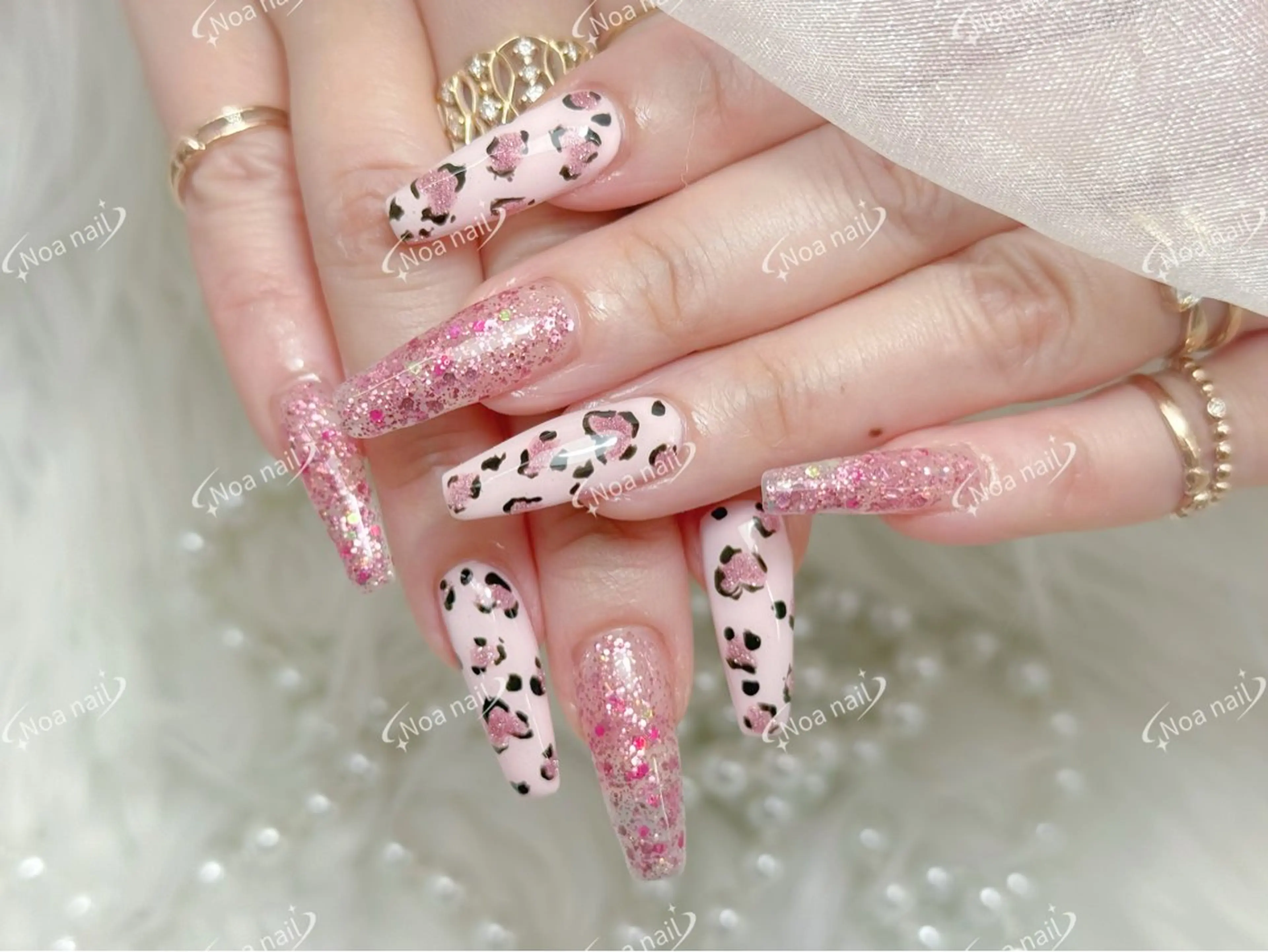 ロング ハンドネイル Noa Nail みつきのネイルデザイン