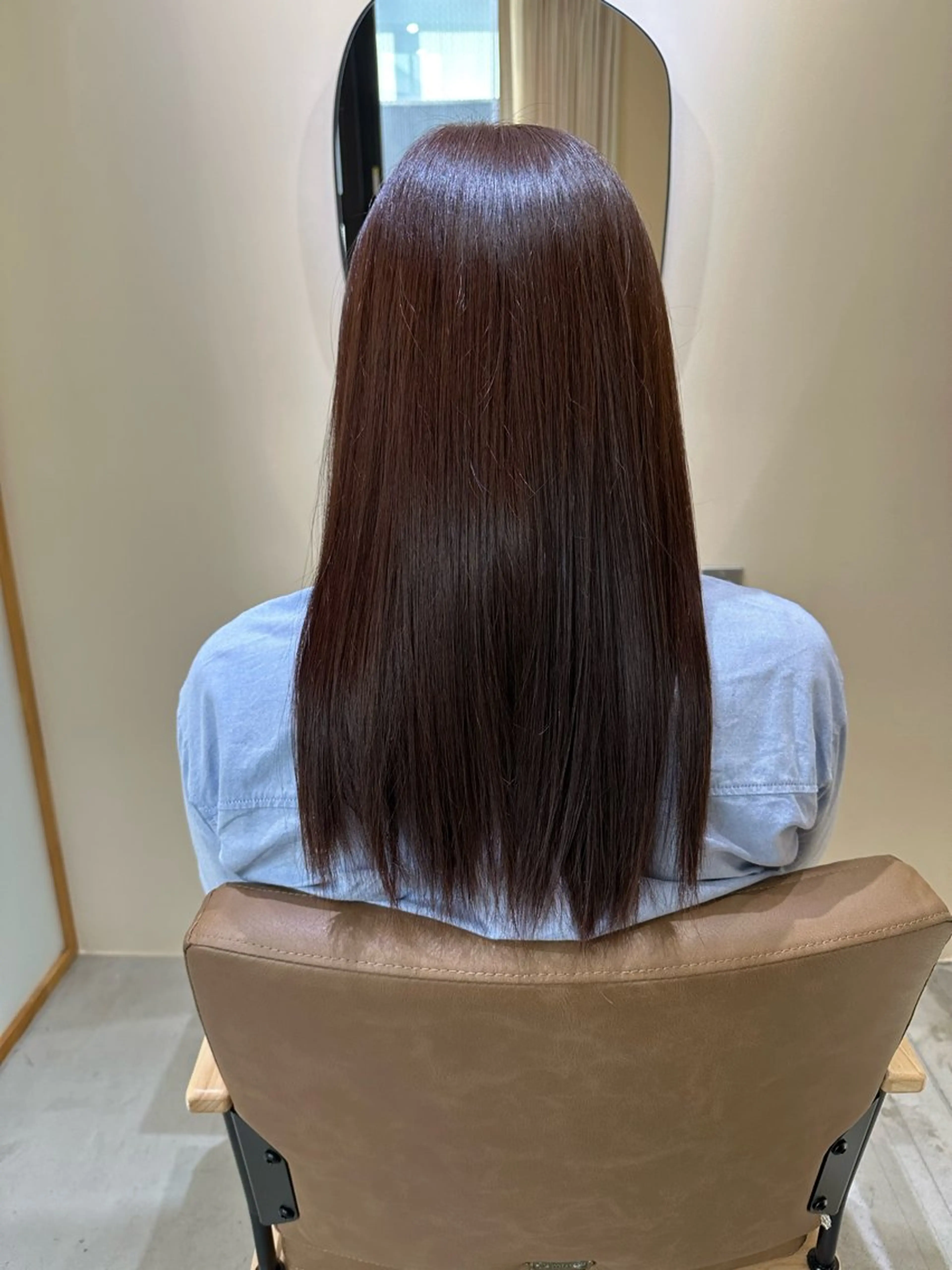 セミロング ヘアカラー トリートメント ౨ৎ︎Zina 川口 KIRARI౨ৎのヘアスタイル