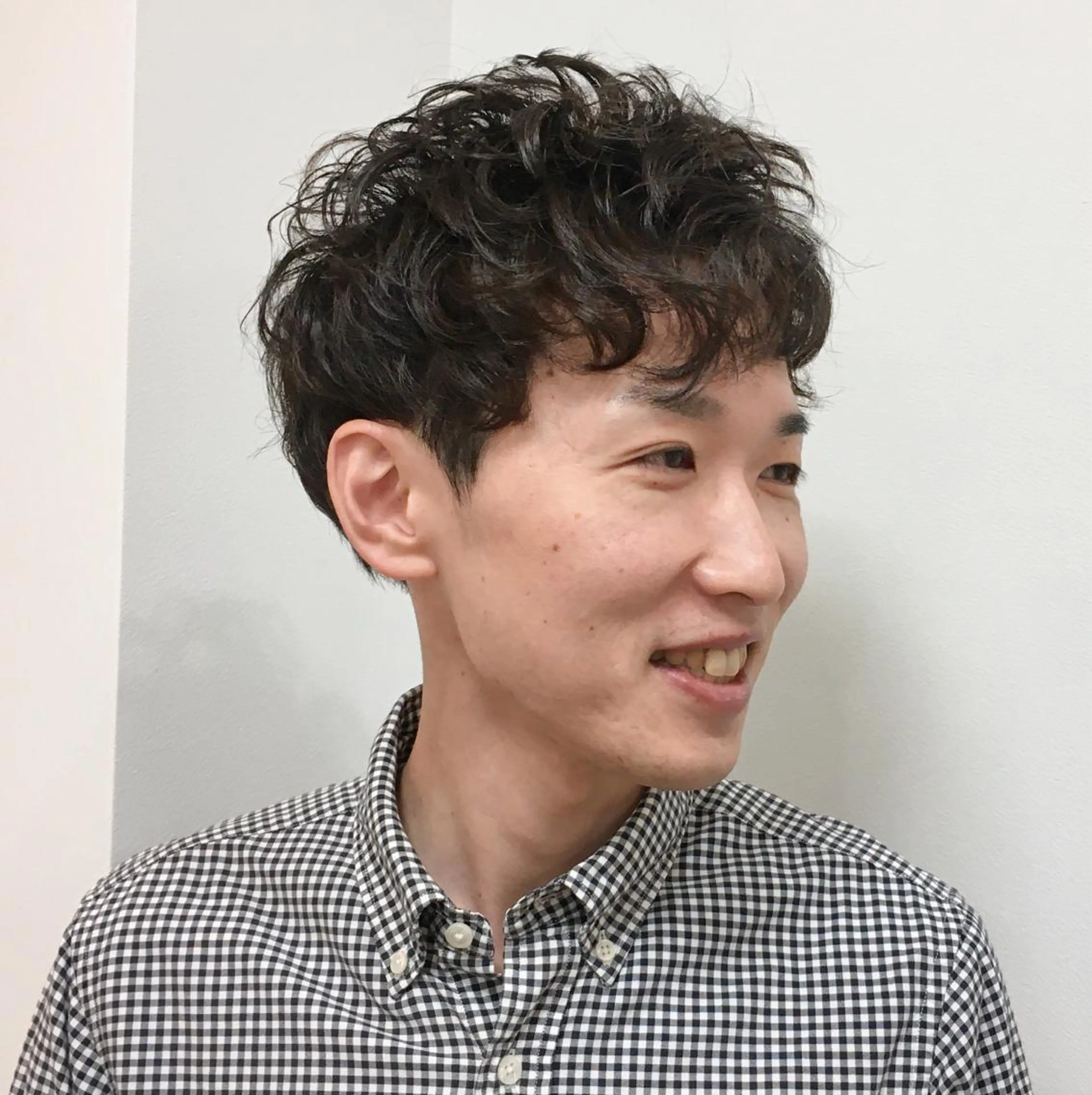 ショート パーマ メンズ メンズパーマ すごう こうへいのヘアスタイル