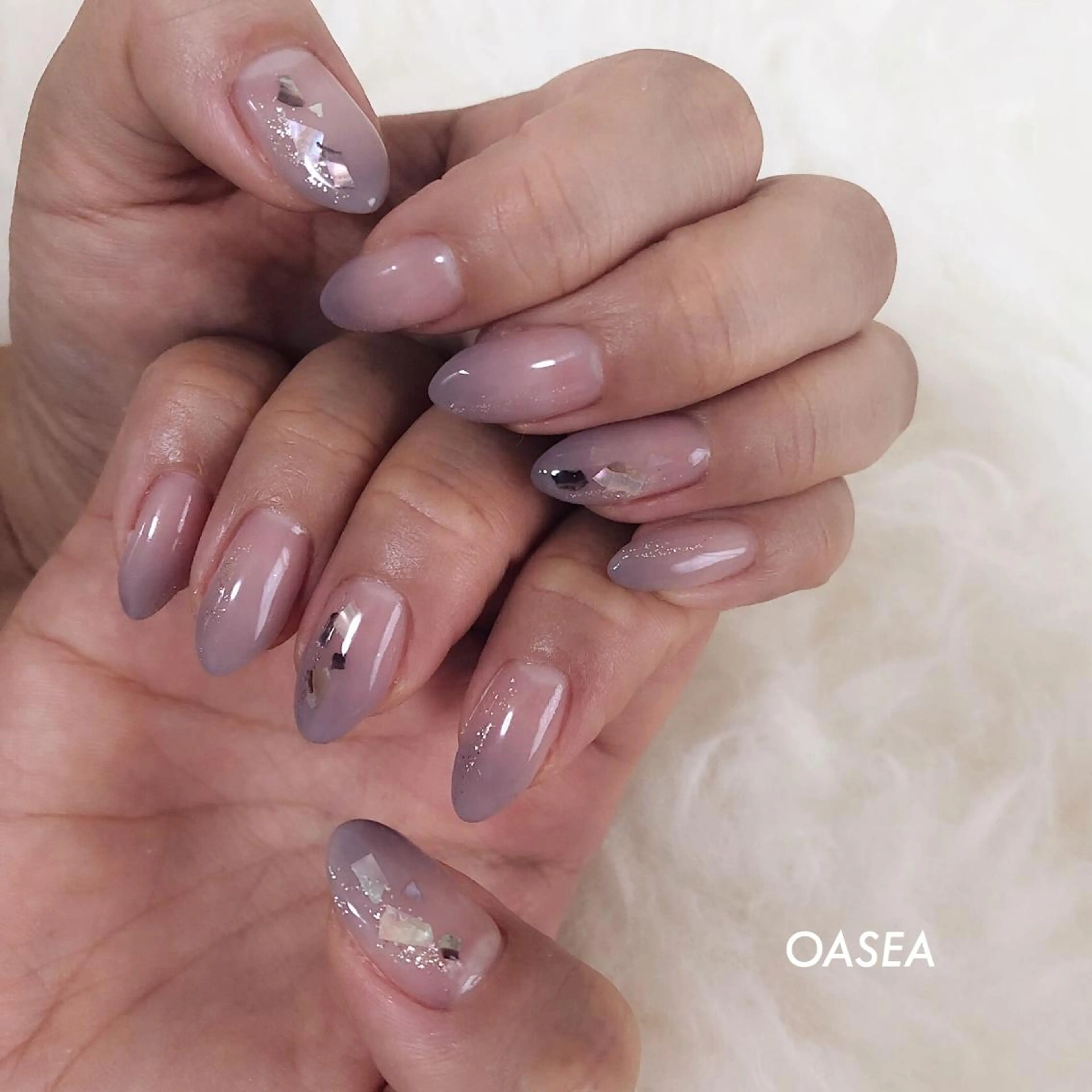 ネイル アートネイル ハンドネイル 🌞💜 KAORI 🌴のネイルデザイン