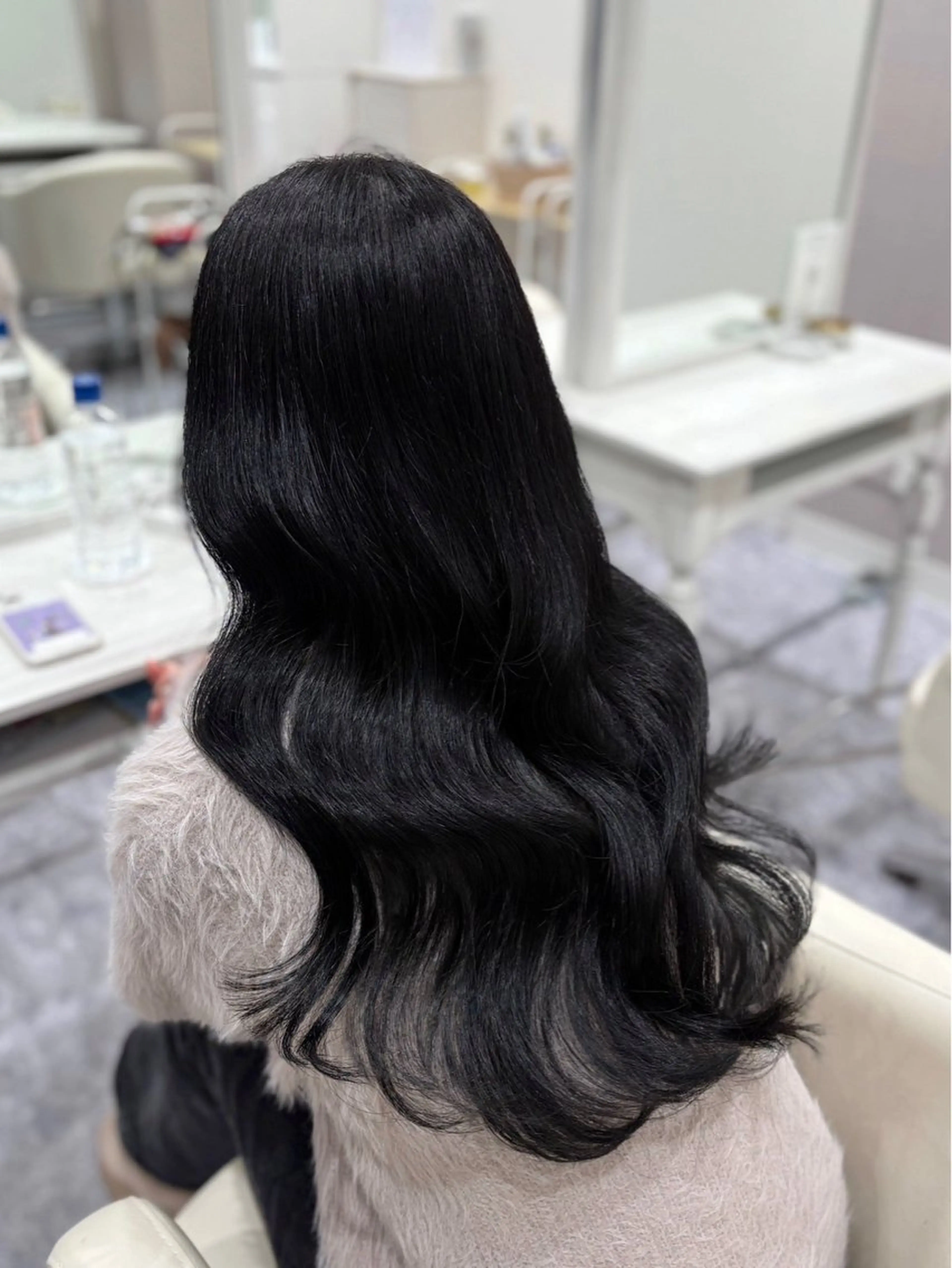 ロング navi 武田葵のヘアスタイル