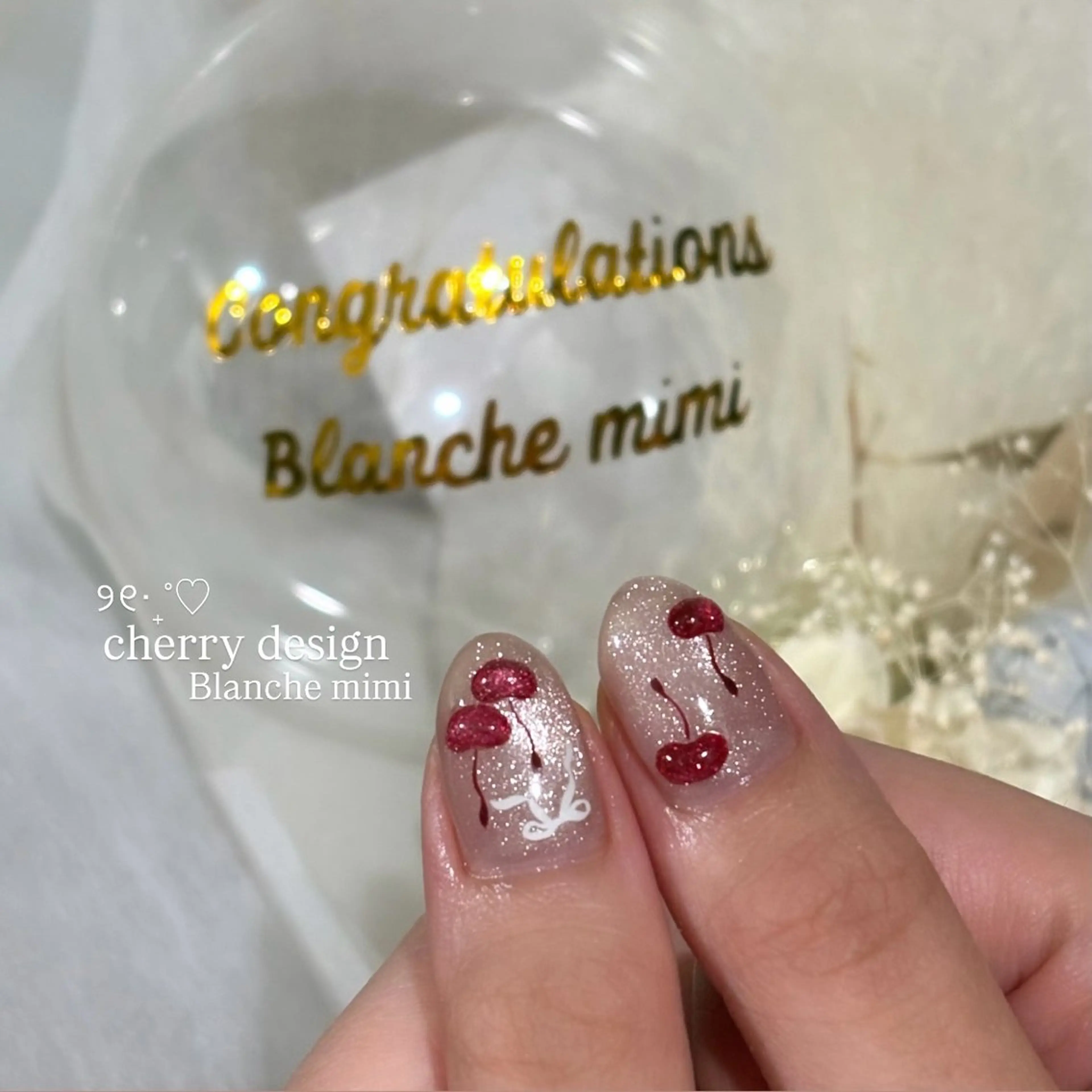 ネイル ハンドネイル Blanche mimi.u_aのネイルデザイン