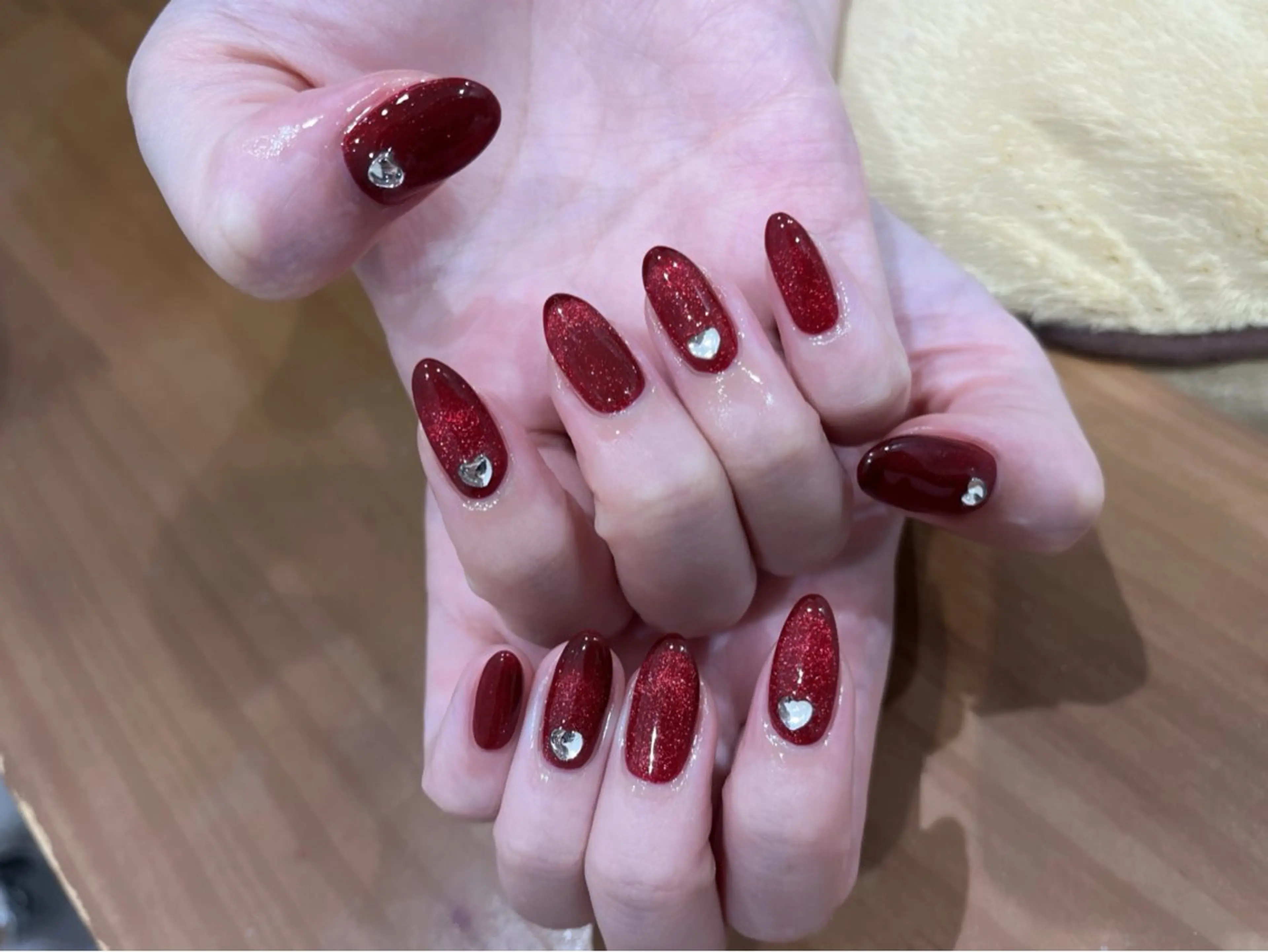 ネイル マグネットネイル ハンドネイル 中川 愛理のネイルデザイン