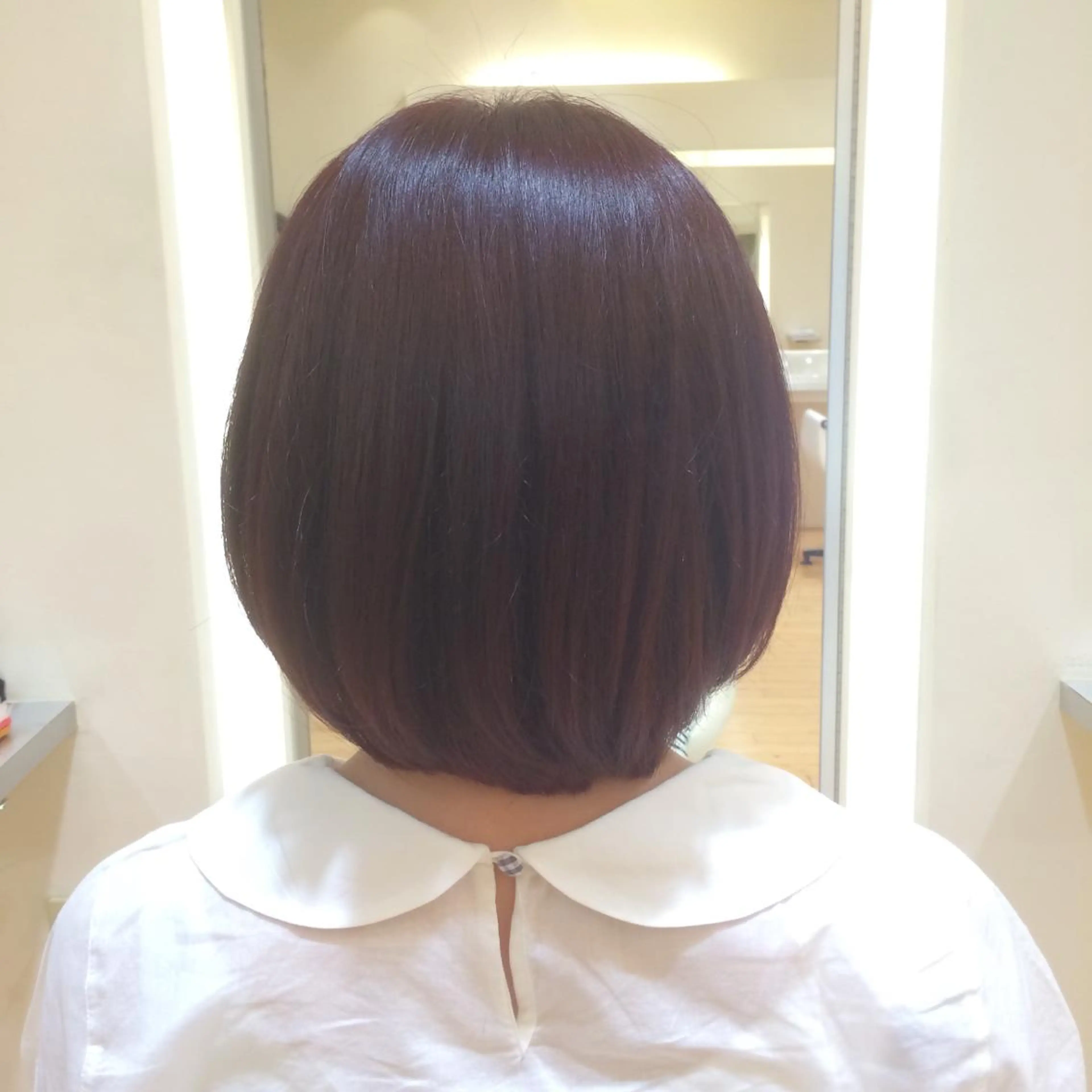 ショート ミディアム カラー ピンクカラー タジマ ヤスヒサのヘアスタイル