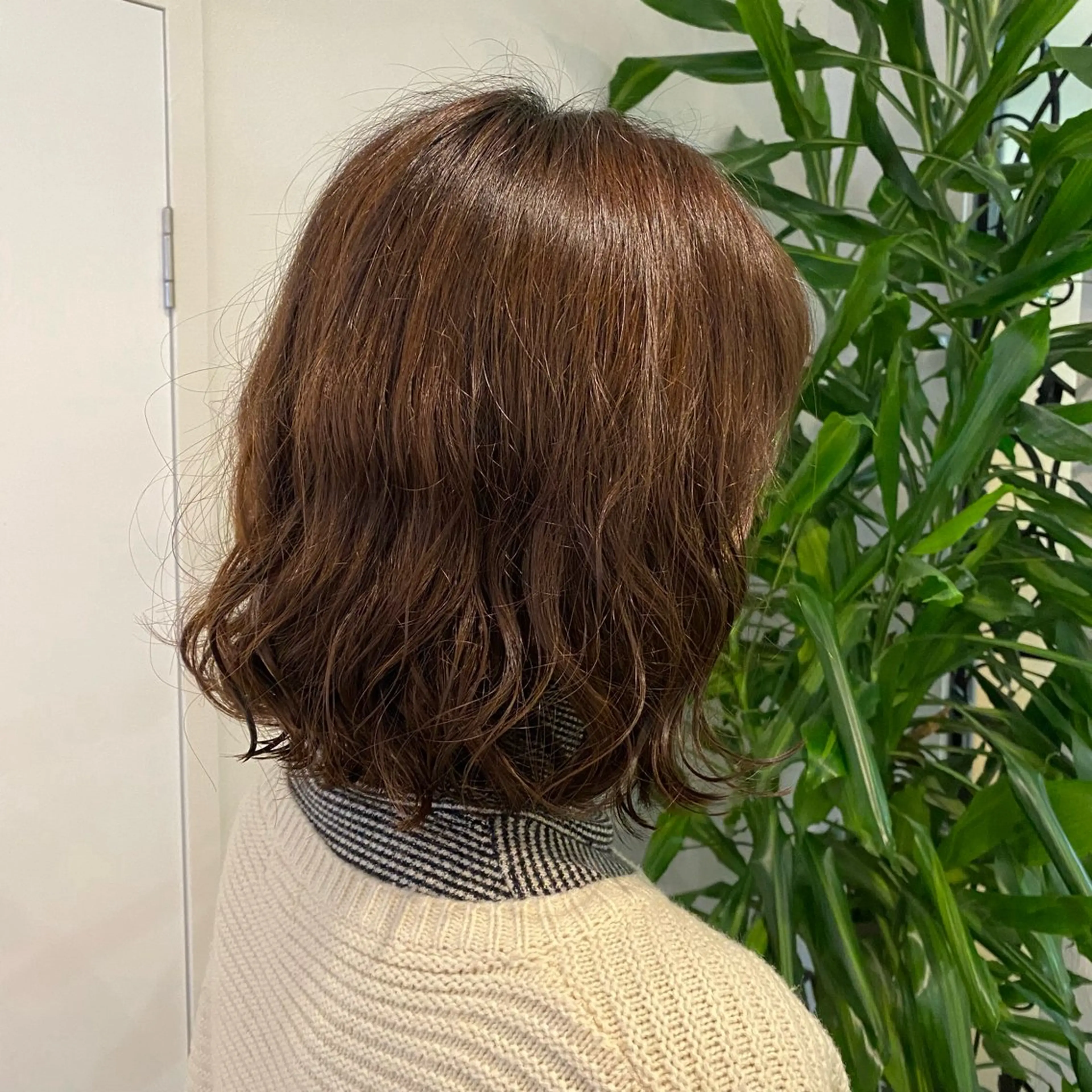 ミディアム パーマ ミディアムパーマ パーマモデル募集中 渥美翔人のヘアスタイル