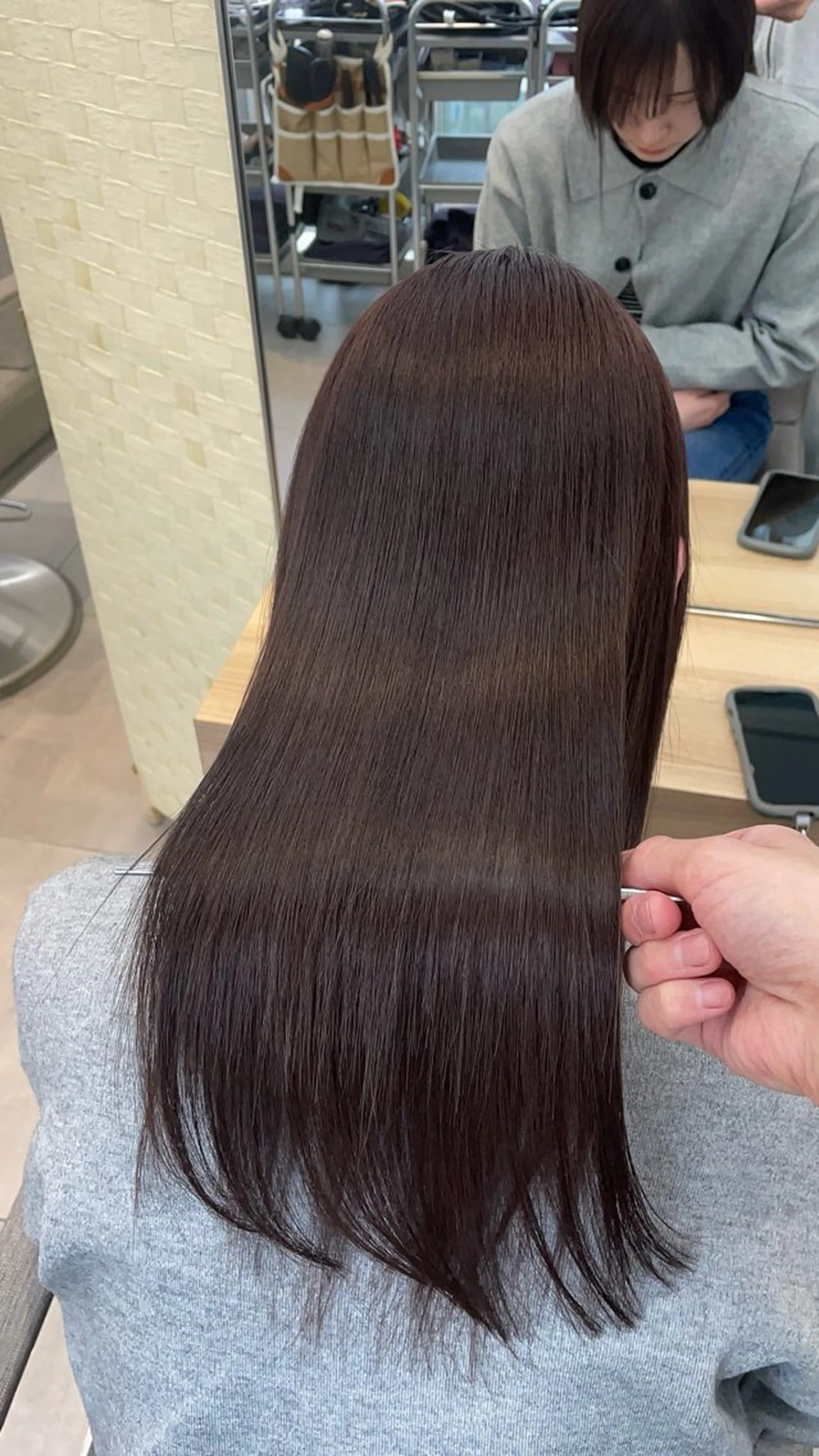 ロング カラー 髪質改善 ✨髪質改善✨美髪 矯正🫧小泉のヘアスタイル