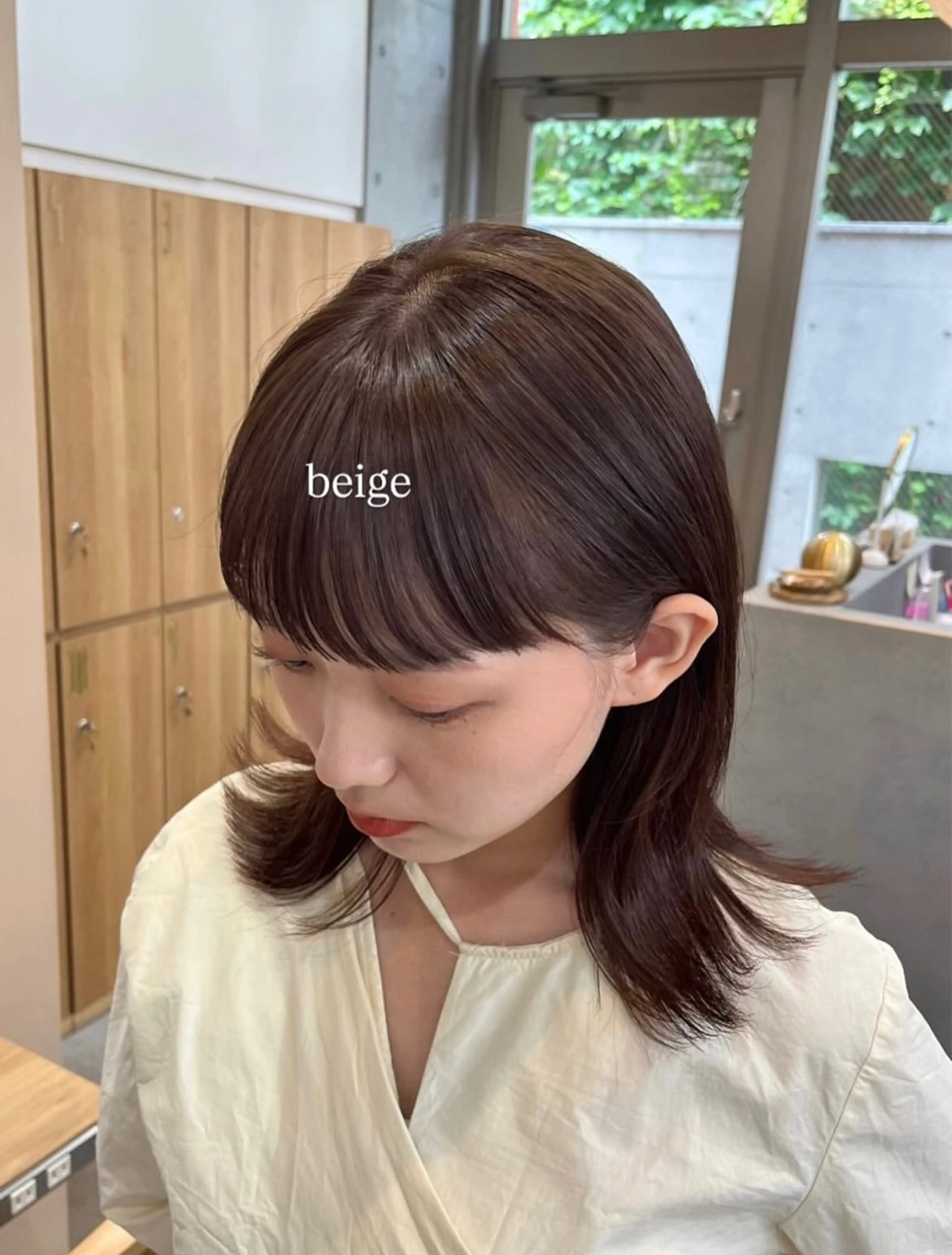 ミディアム ミディアムレイヤー レイヤーカット 🫧レイヤー/暖色 /ベージュMAI🫧のヘアスタイル