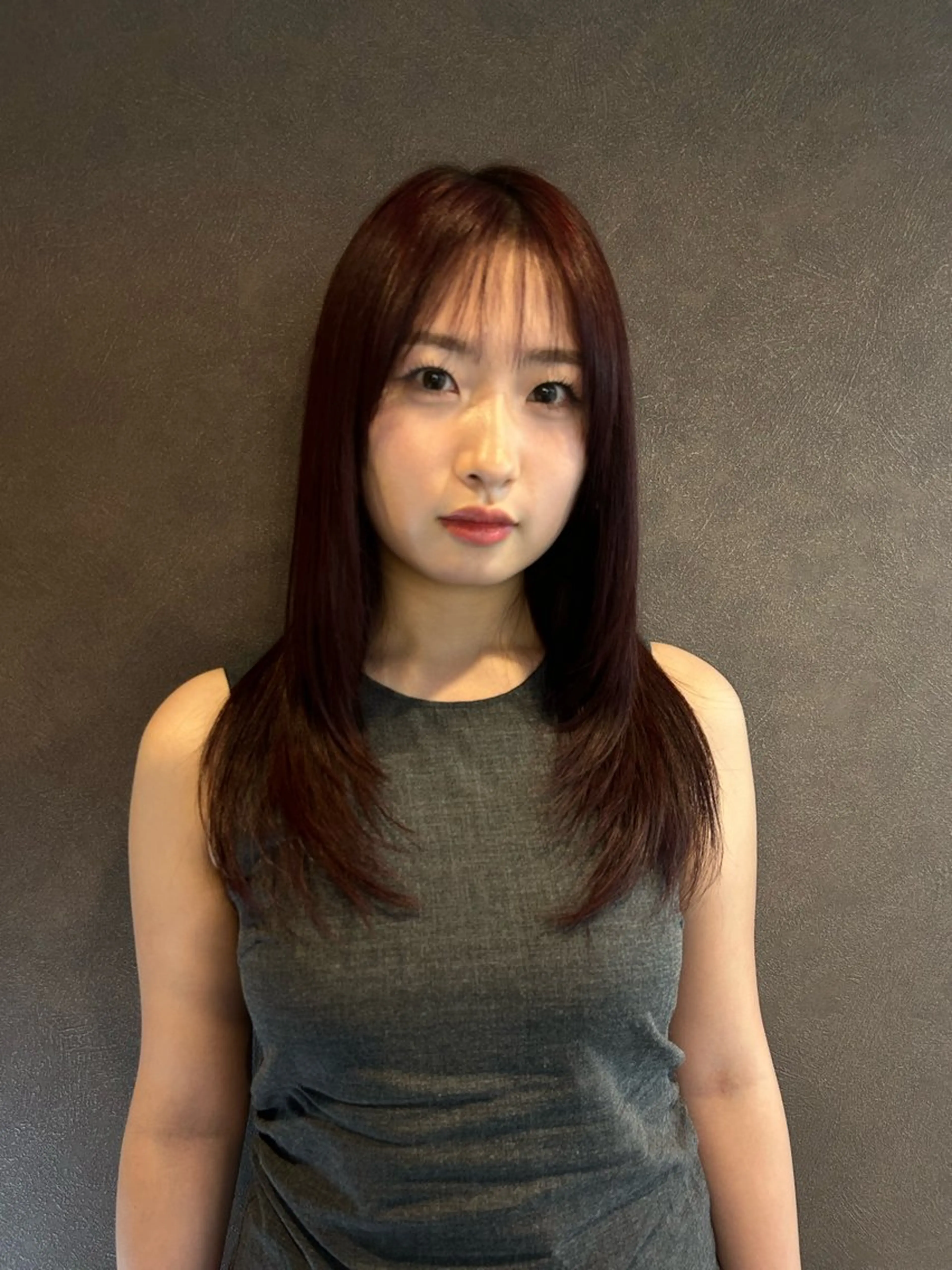 セミロング カラー 顔周りカット レイヤーカット カット ヘアカラー トリートメント ☕️結【suii.】 ボブ/ヘアセット☕️のヘアスタイル