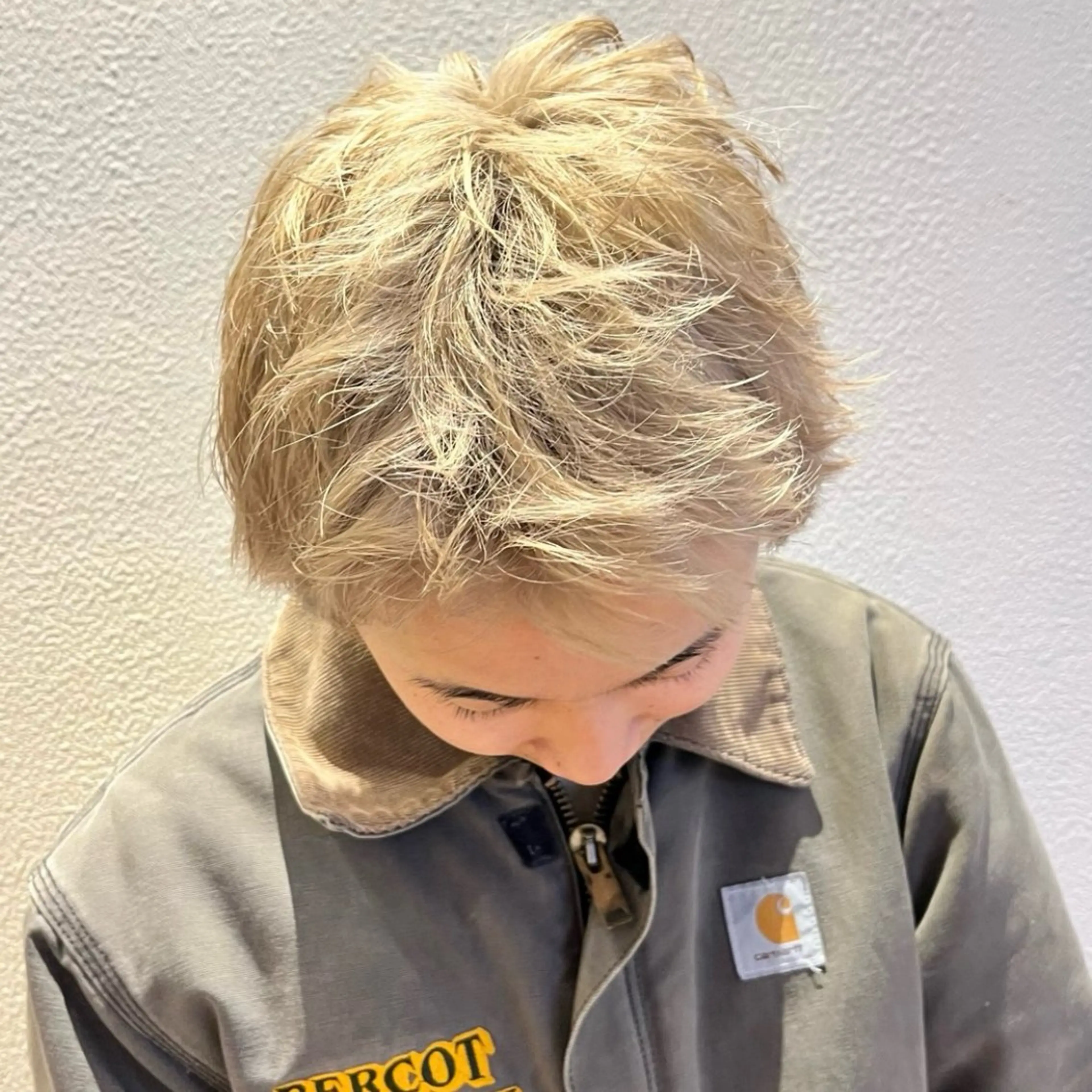 カラー メンズ メンズパーマ/ メッシュ📍ﾕﾘのヘアスタイル