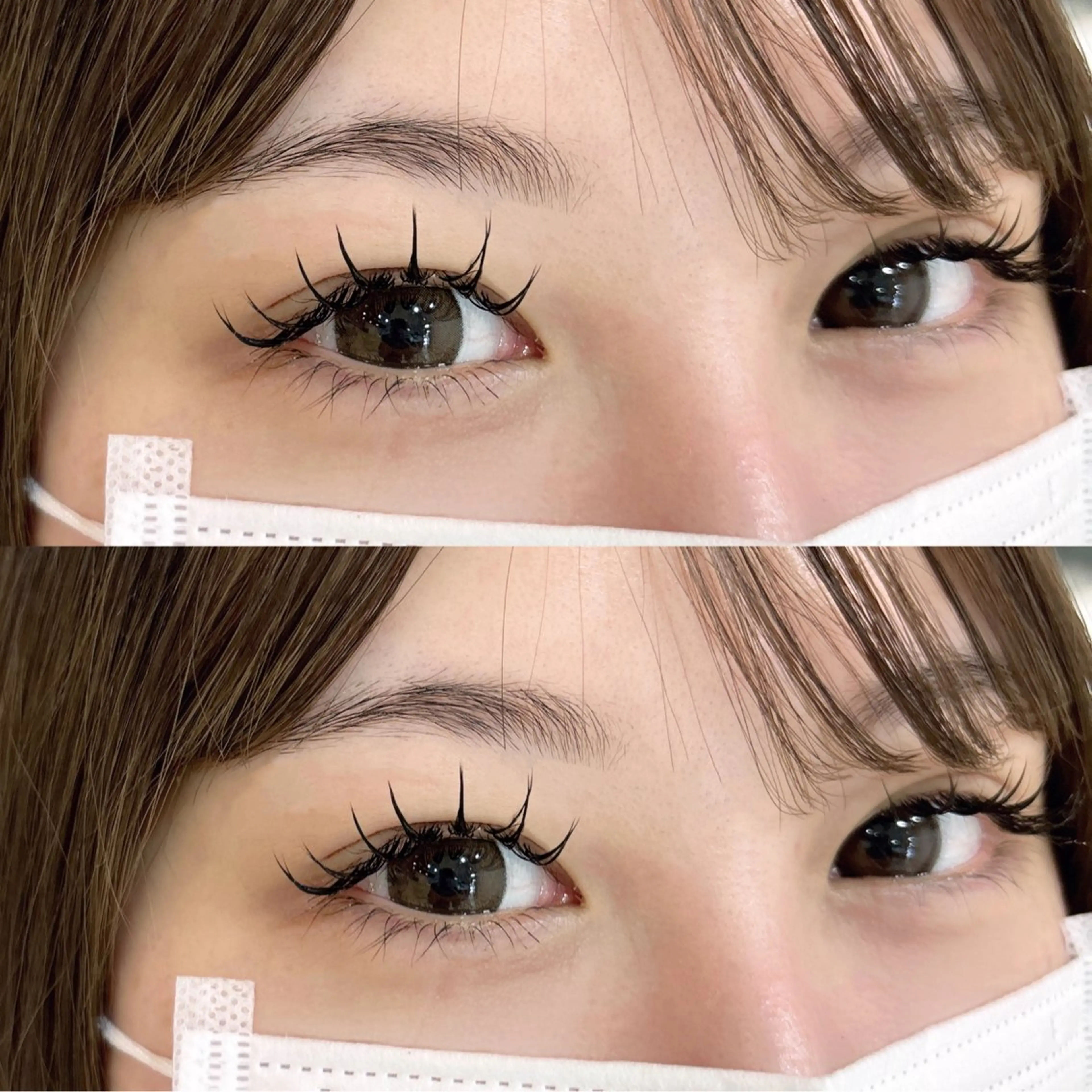 マツエク・マツパ マツエク はるか/阪急茨木/髪 質改善/透明感カラーのヘアスタイル