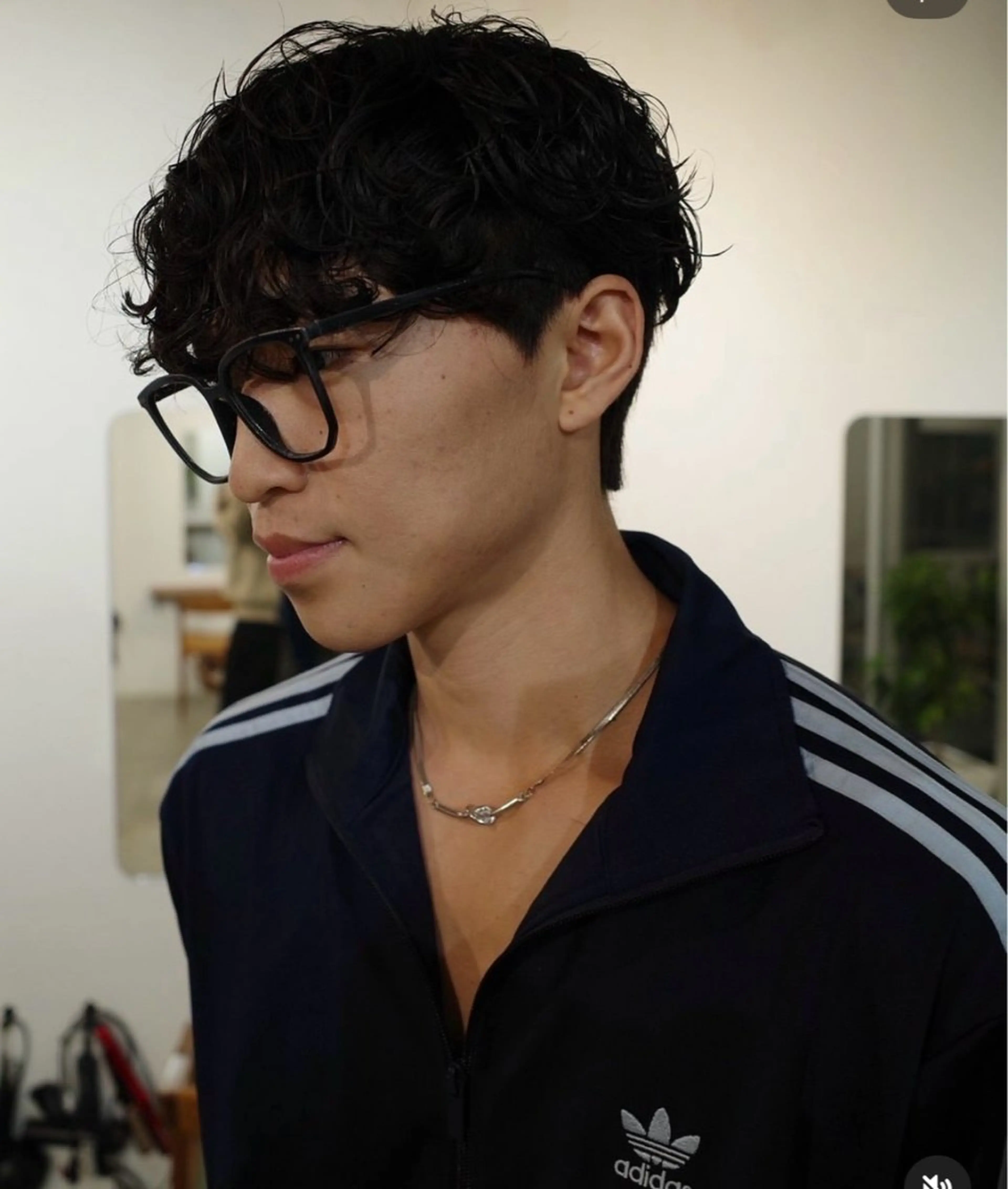 カット＋スパイラルパーマの写真