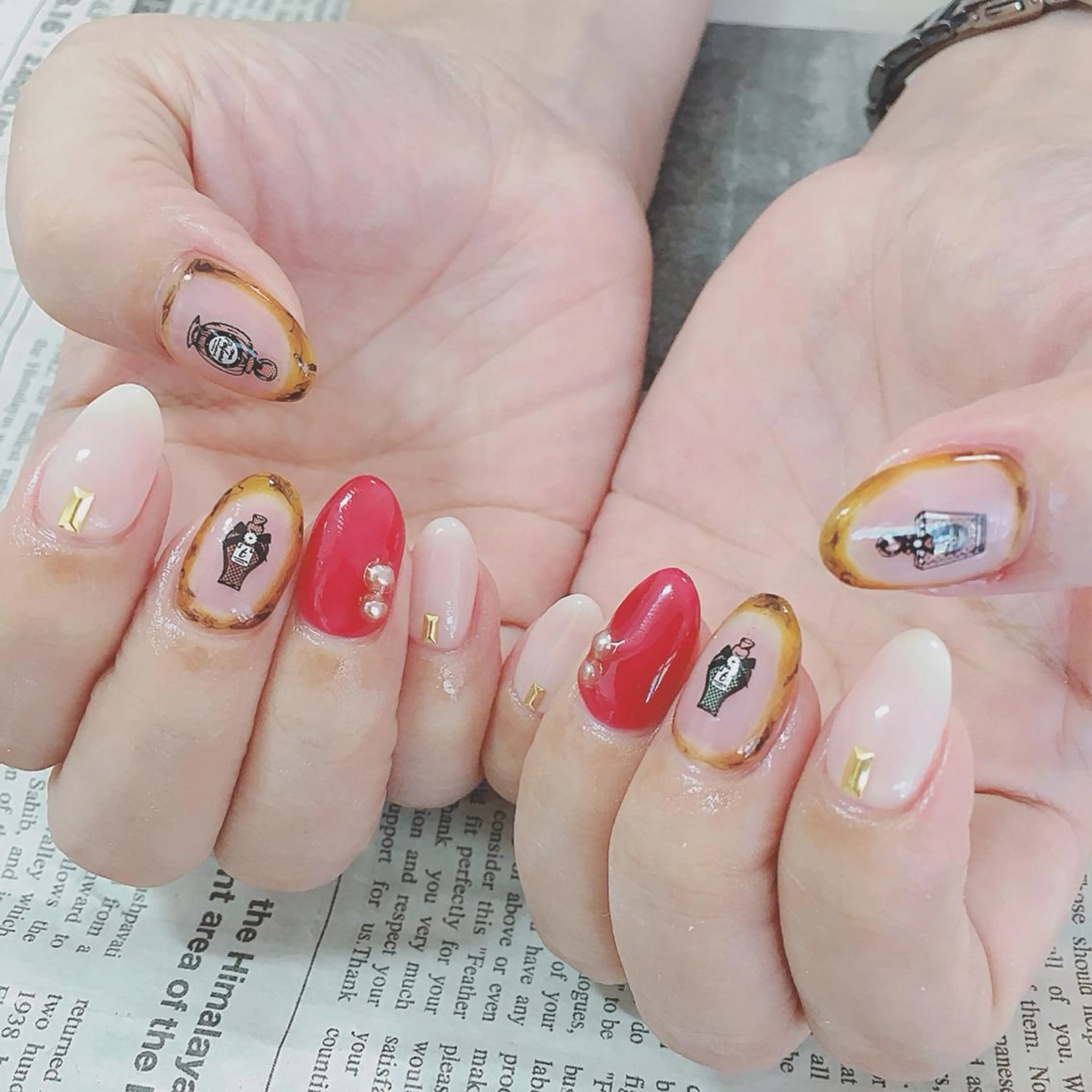 ネイル ハンドネイル ハンドケア 森山 舞のネイルデザイン