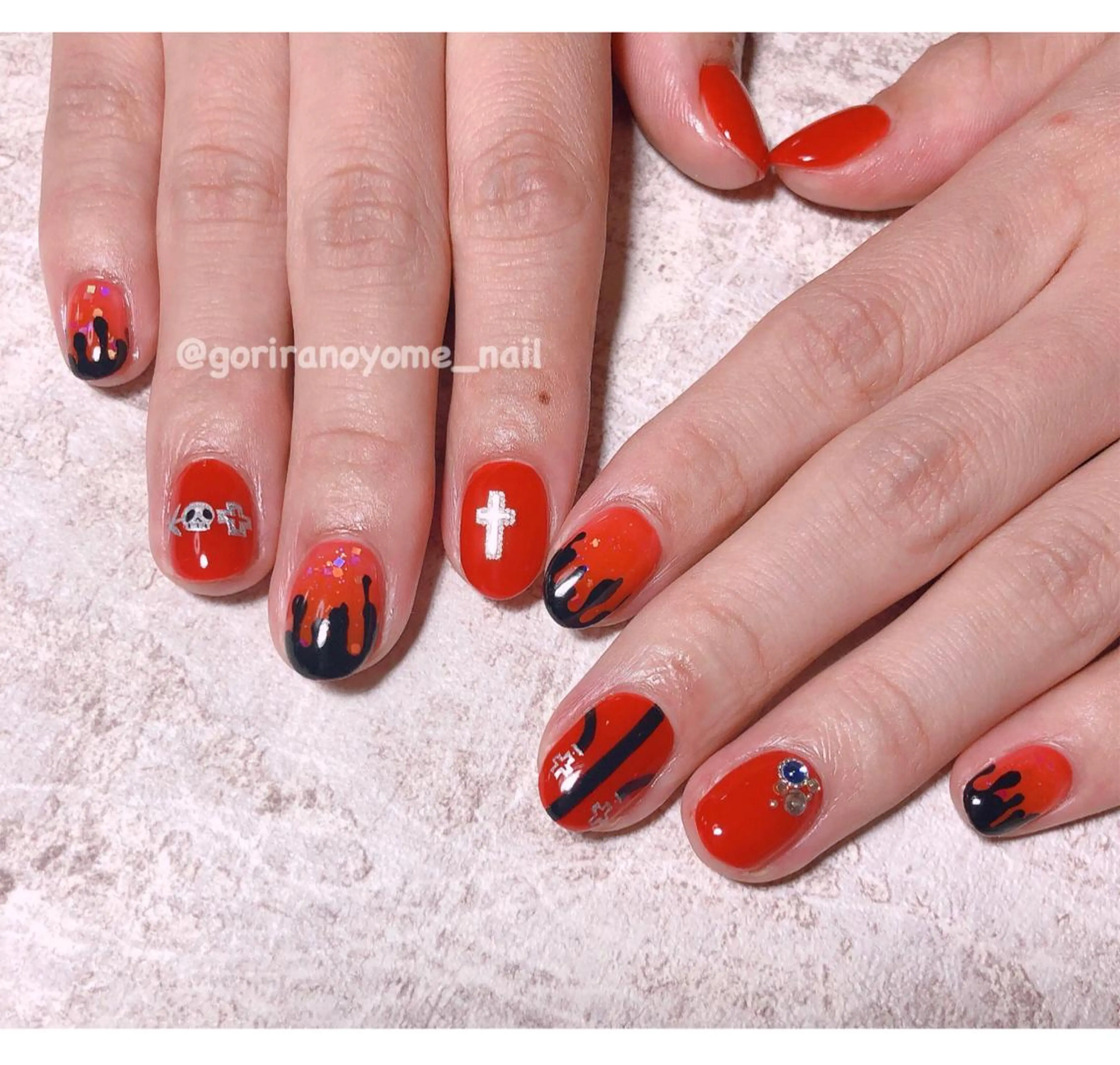 ネイル ハンドネイル フットネイル ナナイチゼロ I.Naoのネイルデザイン