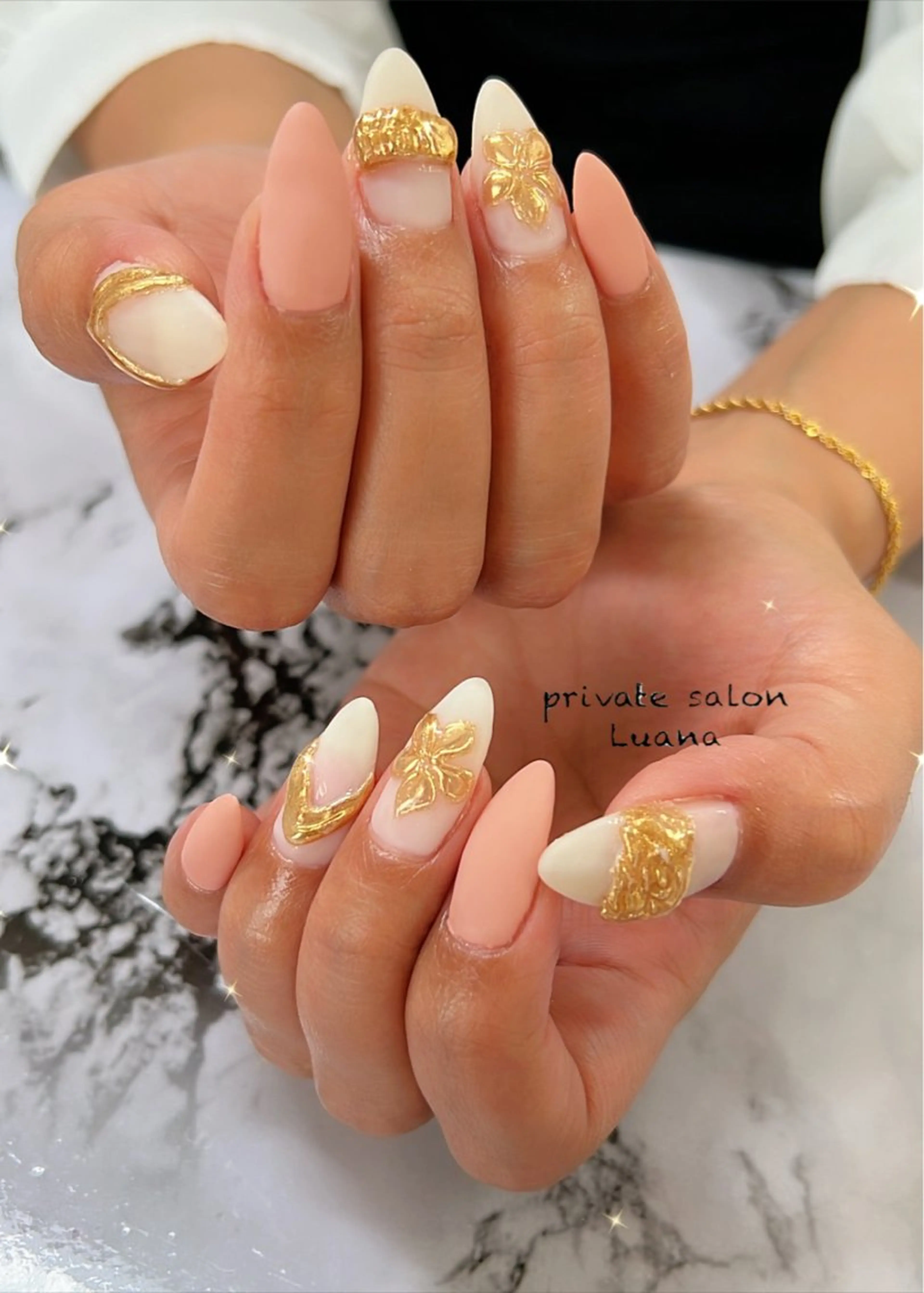 ネイル ハンドネイル 自宅ネイルサロン ルアナのネイルデザイン