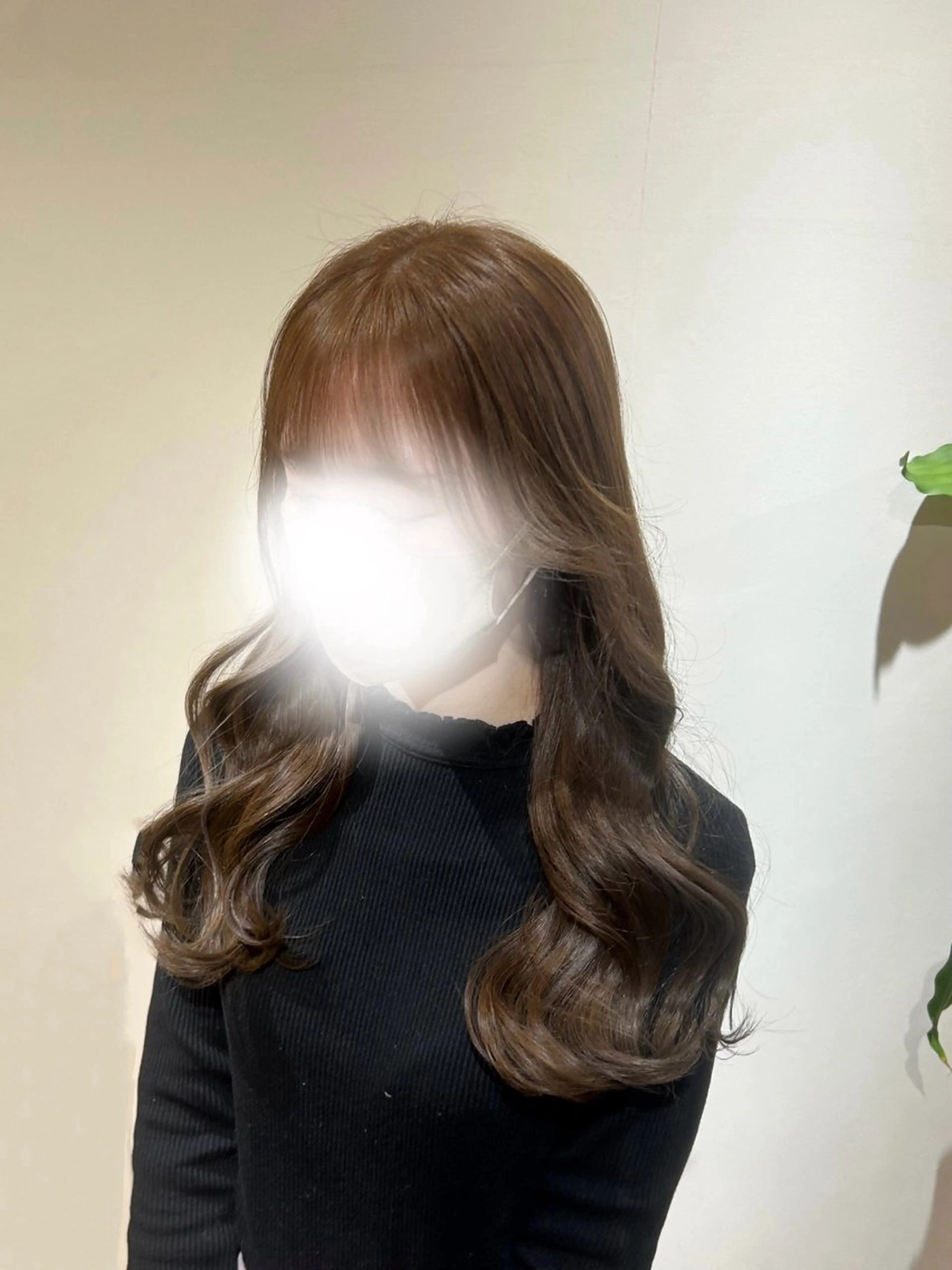ロング カラー 透明感カラー 韓国風ヘア トリートメント ·.⟡ 福田 彩乃 透明感カラー🪄🩵のヘアスタイル