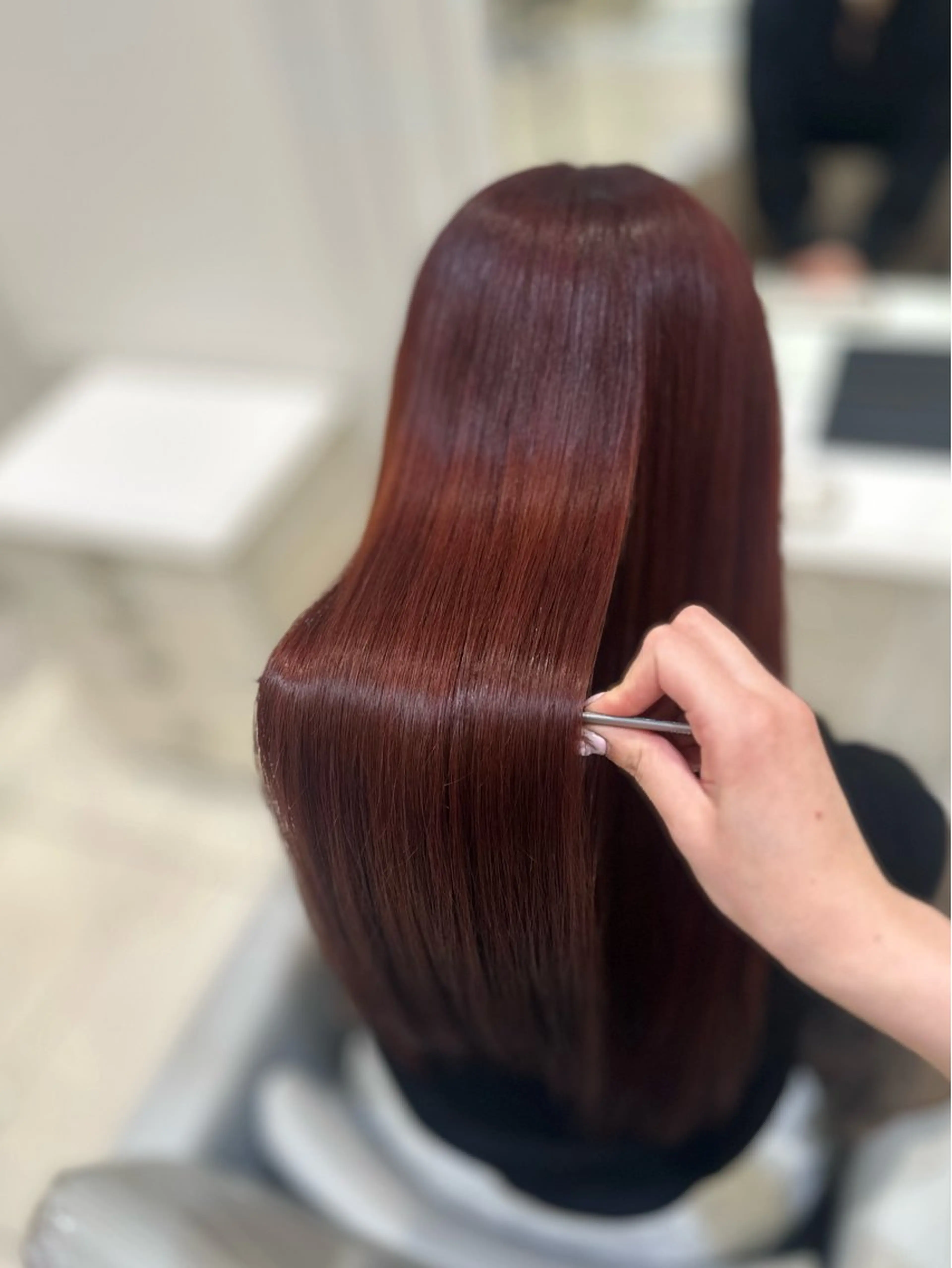 ロング カラー ︎︎☁🧺チヒロ モデル募集🧺︎︎☁のヘアスタイル