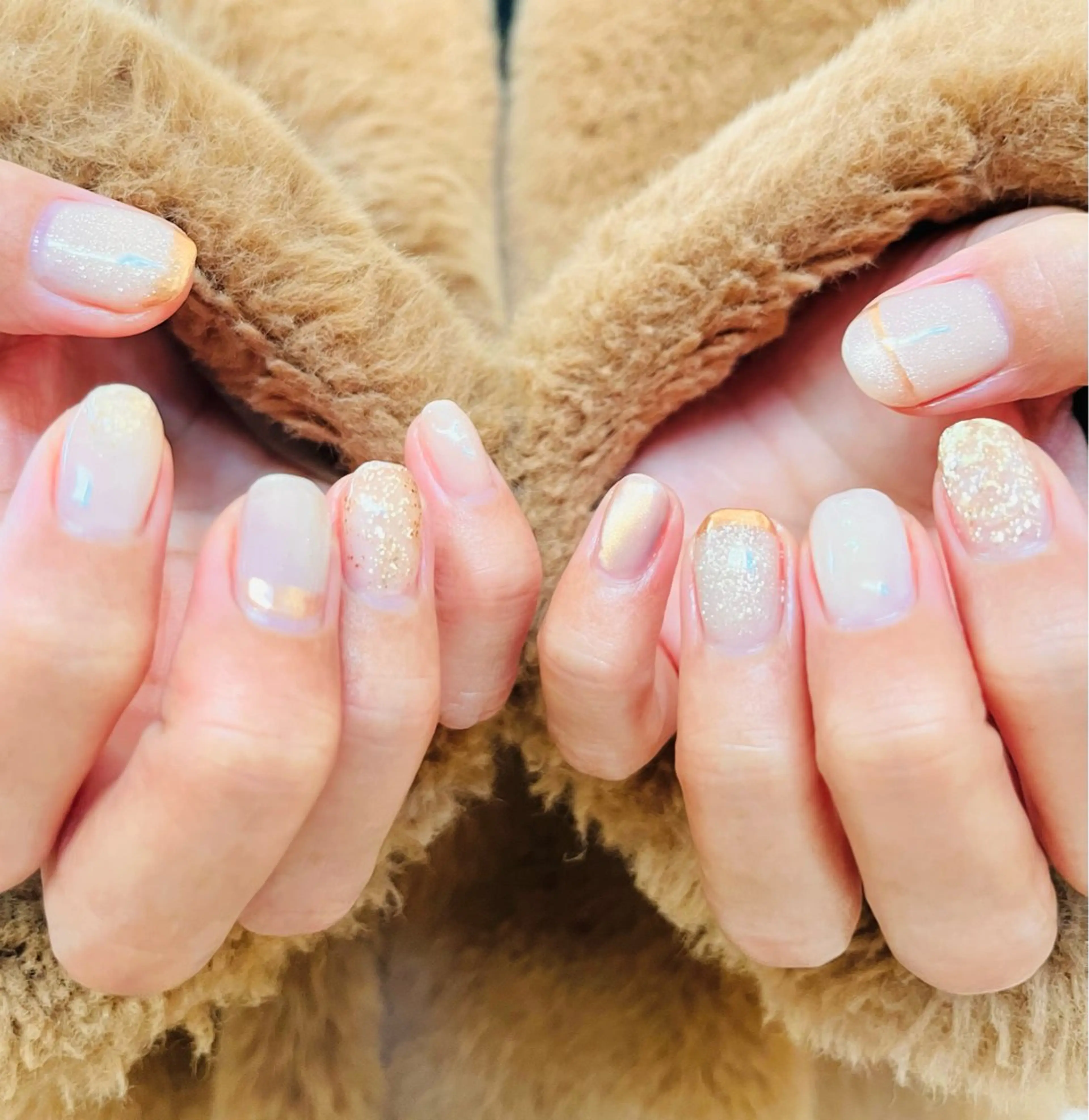 ハンドネイル　6​〜​10本アートの写真