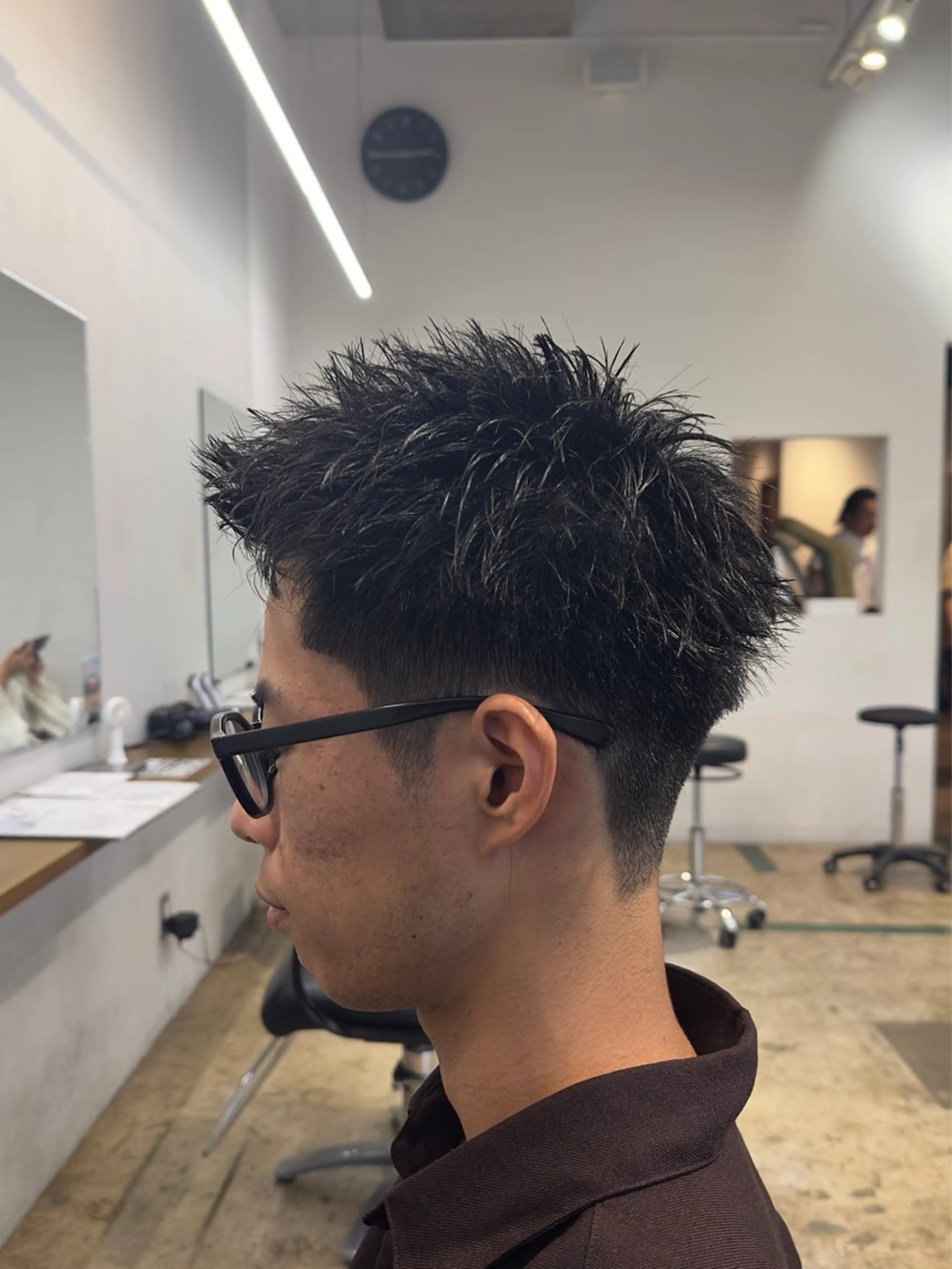 メンズカット+ヘッドスパの写真