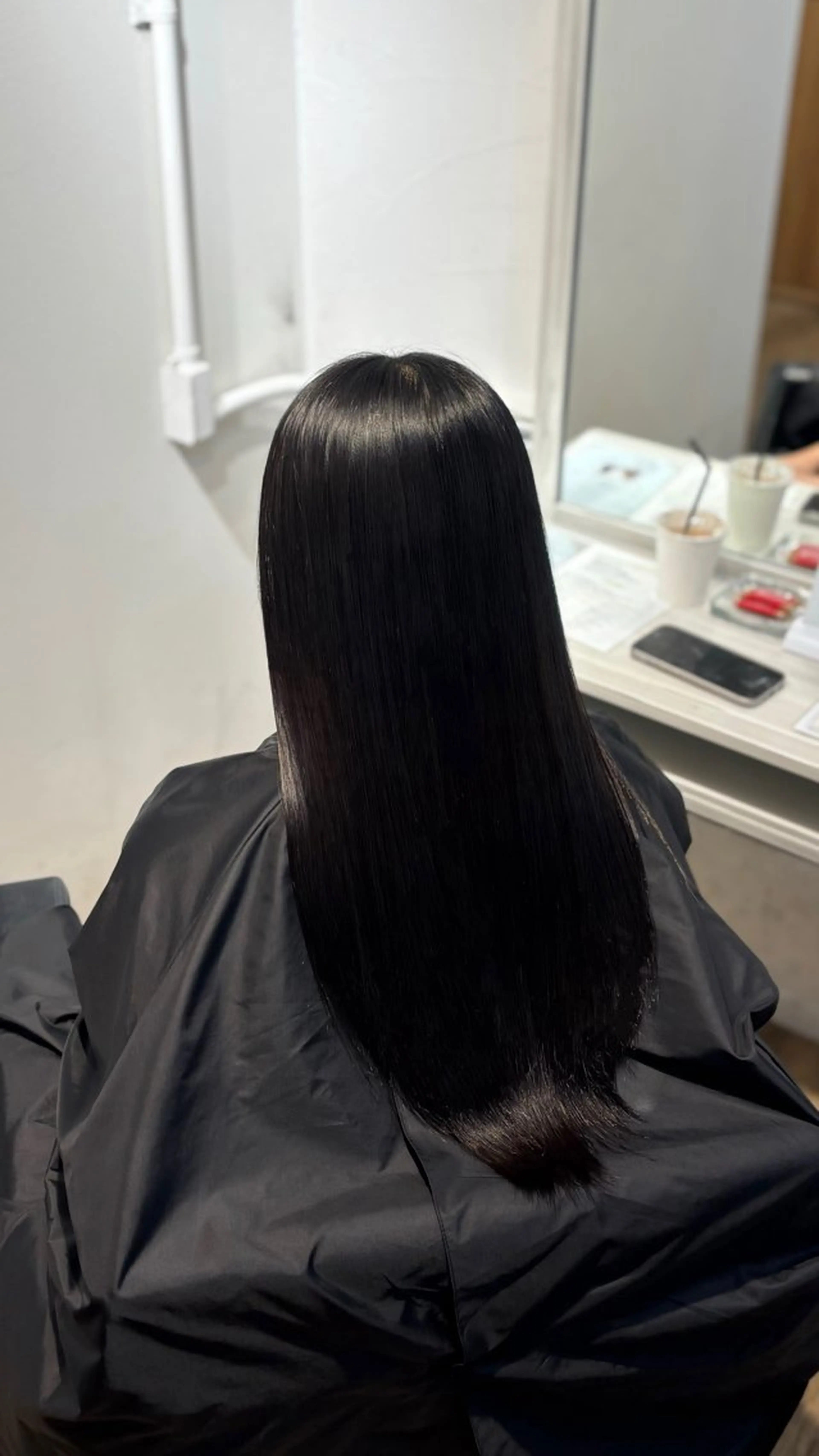 ロング パーマ 縮毛矯正 トリートメント 艶髪カラー/ 茶屋町/王子凌汰のヘアスタイル