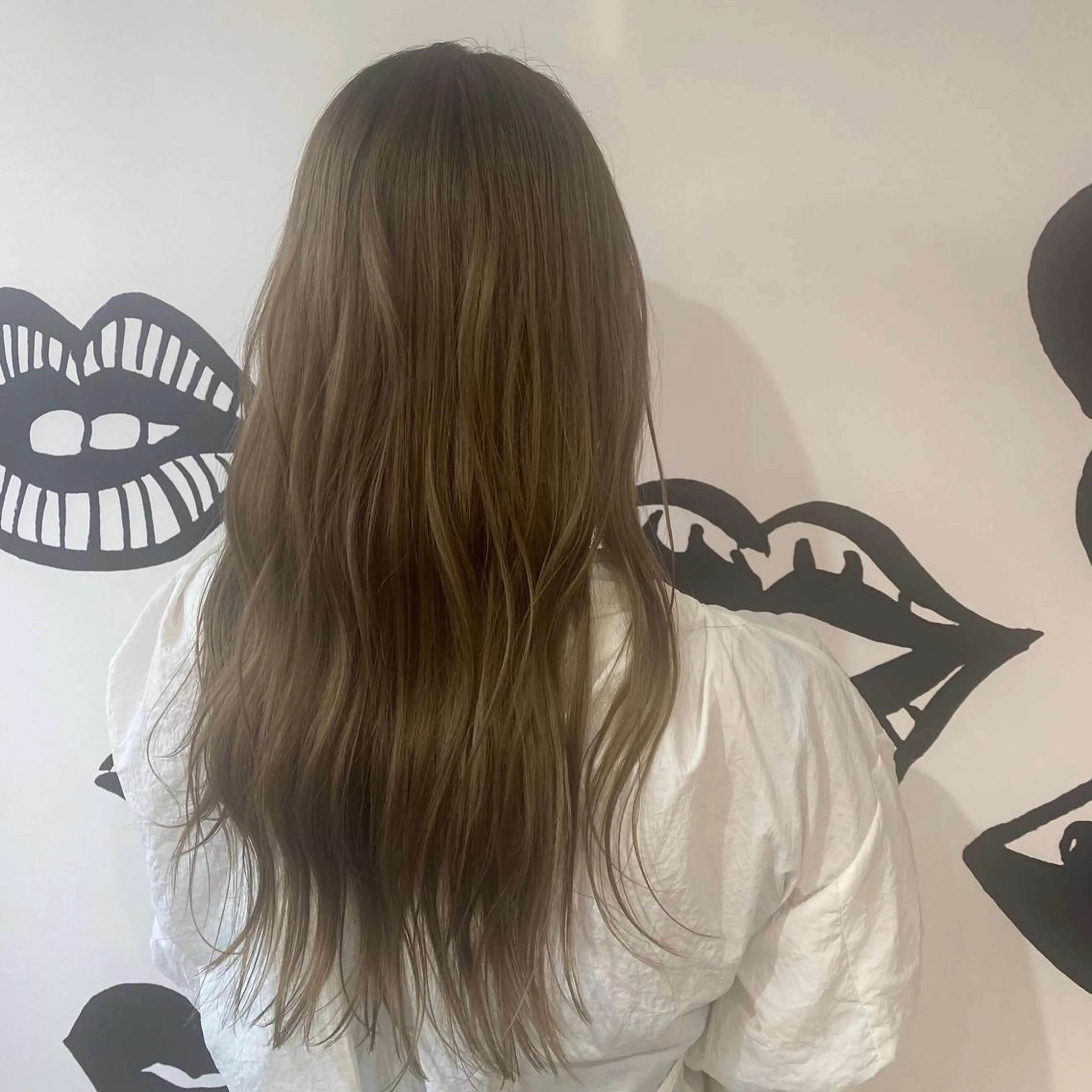 ロング 小川 舜人のヘアスタイル