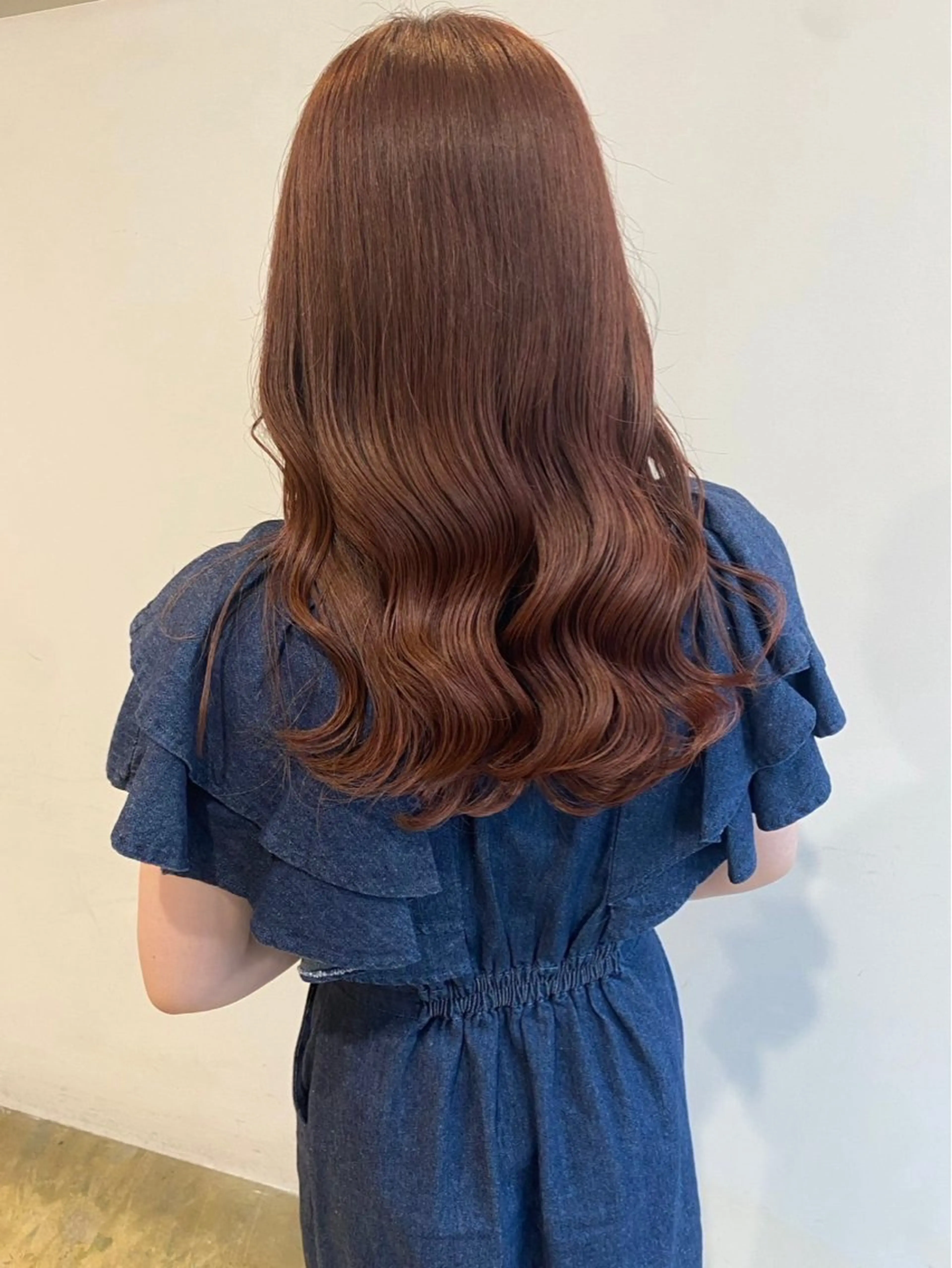 ロング カラー 赤味消し美容師✄﻿ 🍀ヨシノのヘアスタイル