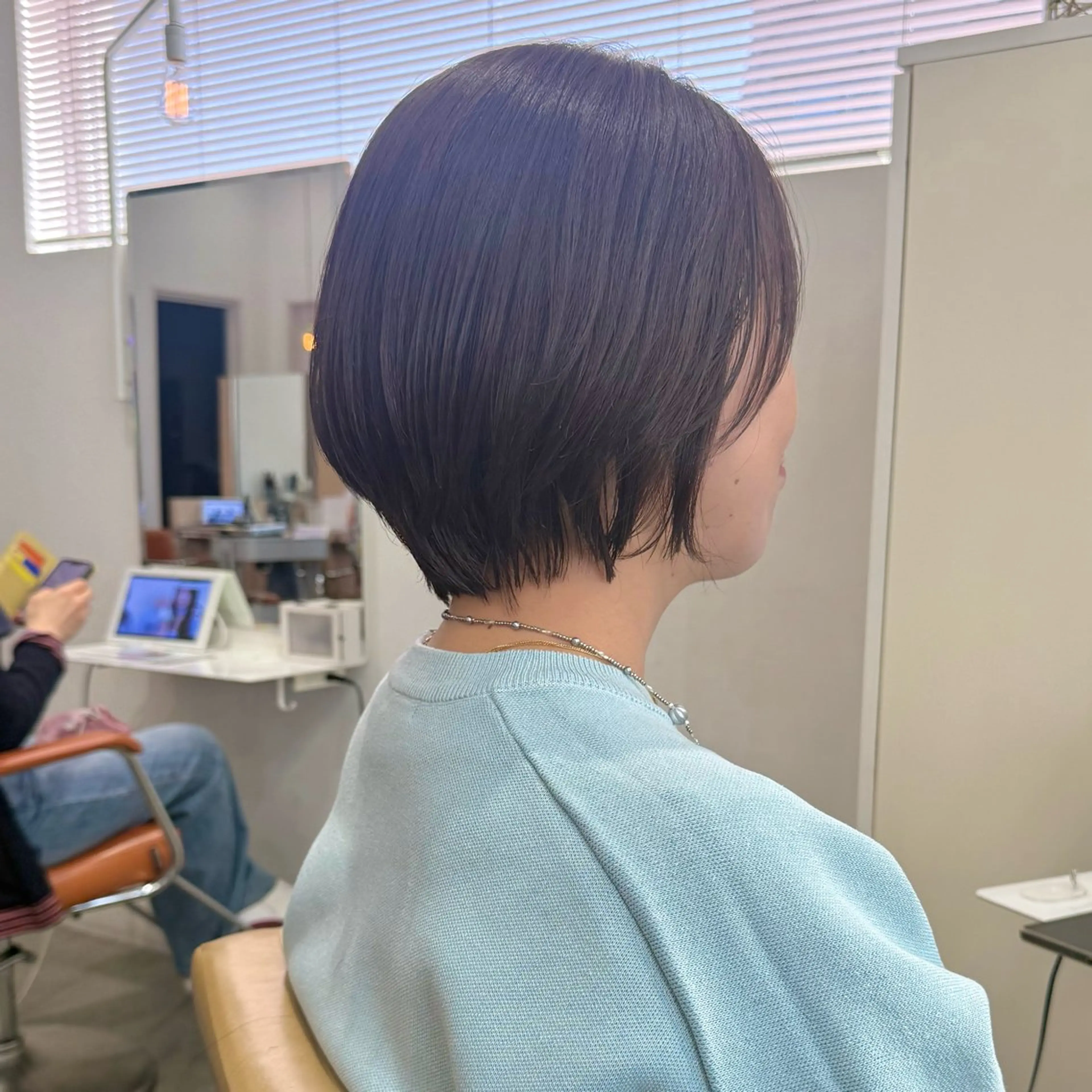 ショート カラー カット ヘアカラー トリートメント 🌷ショートレイヤー ヘッドスパ🌷鈴木のヘアスタイル