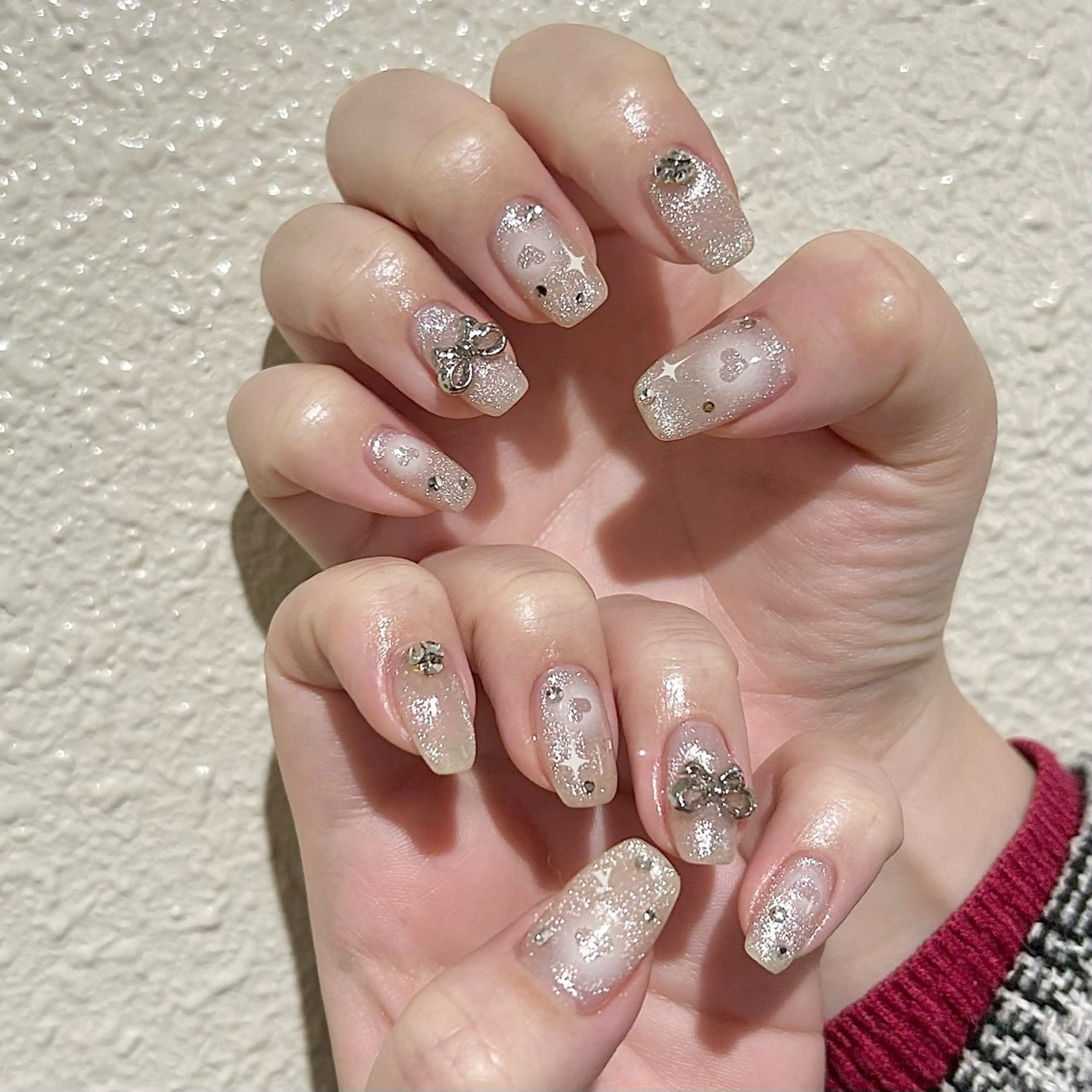 ネイル パラあり！フィルイン 美フォルムのネイルデザイン