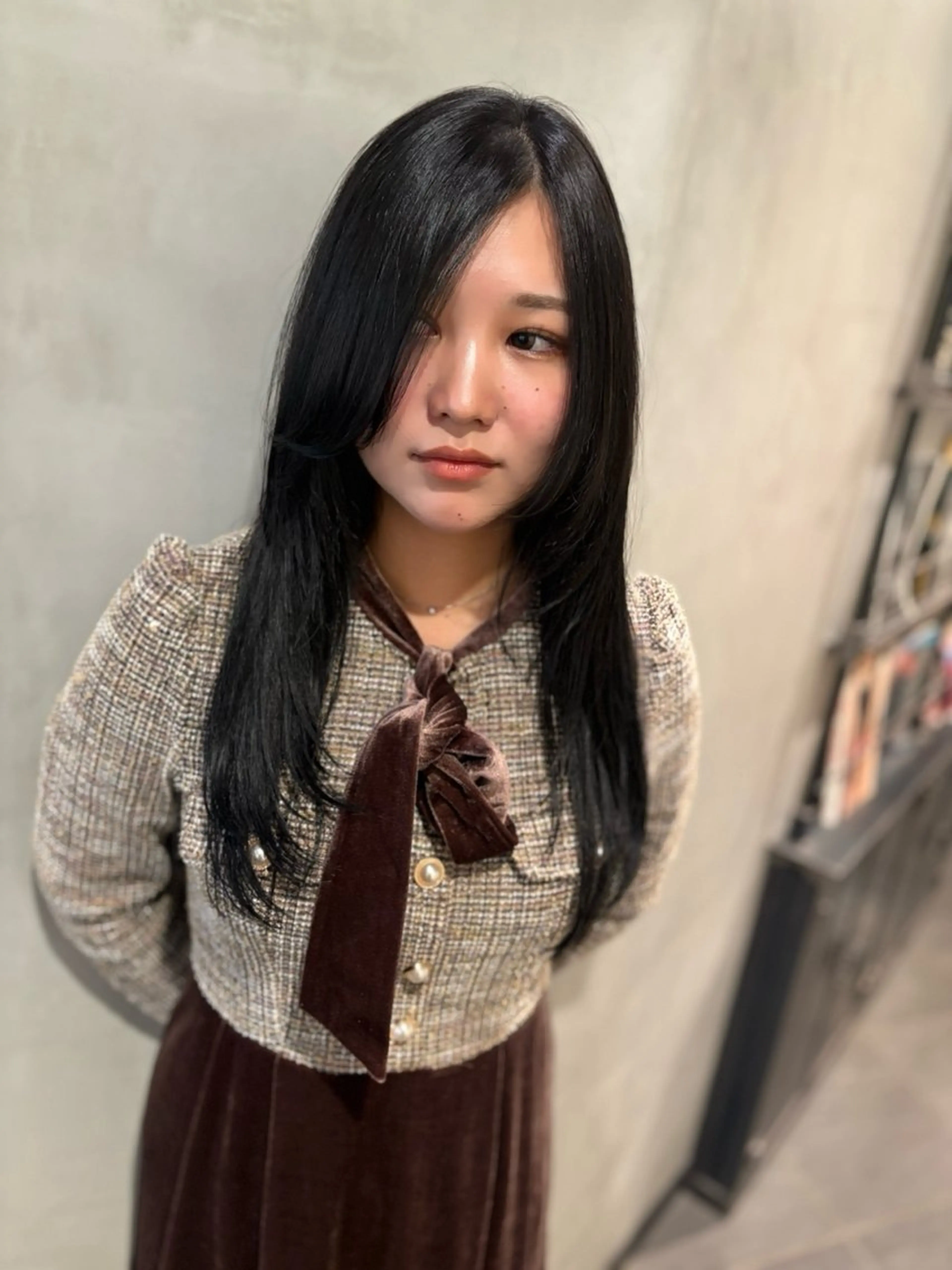 ロング カラー カット ヘアカラー トリートメント 優作 〜圧倒的信頼〜のヘアスタイル